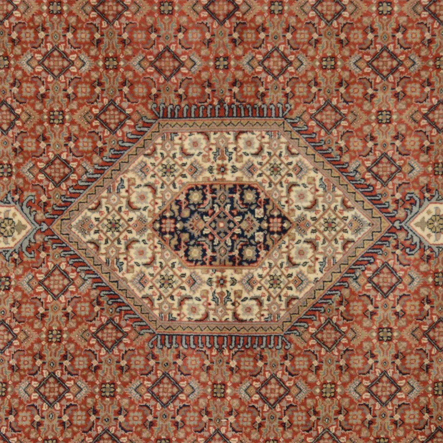 Bijar Indian Rug 200 × 300 cm, Wool, hand-knotted