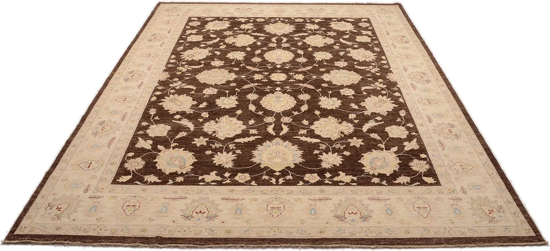 Ziegler Pakistani Rug 272 × 358 cm, Wool, hand-knotted