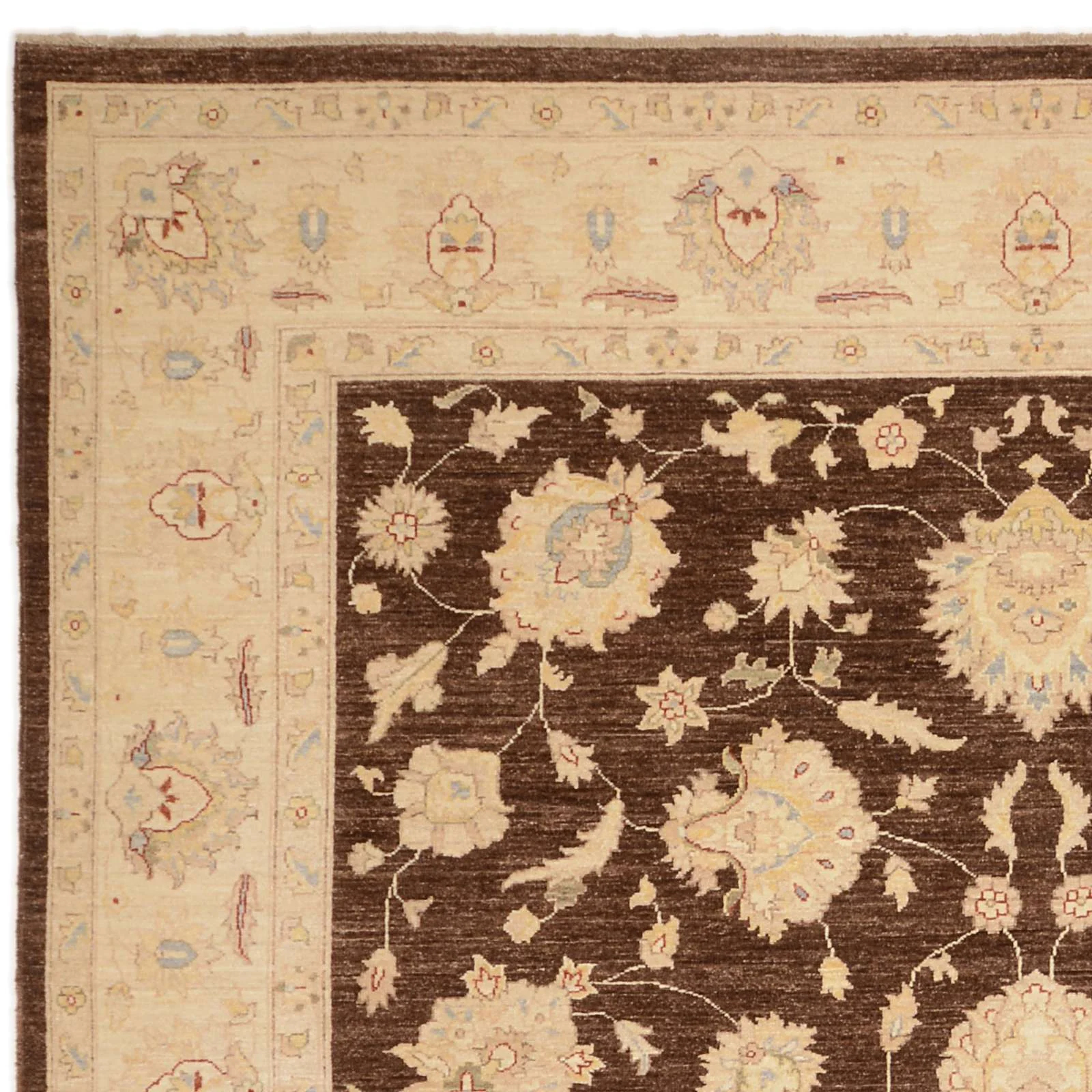 Ziegler Pakistani Rug 272 × 358 cm, Wool, hand-knotted