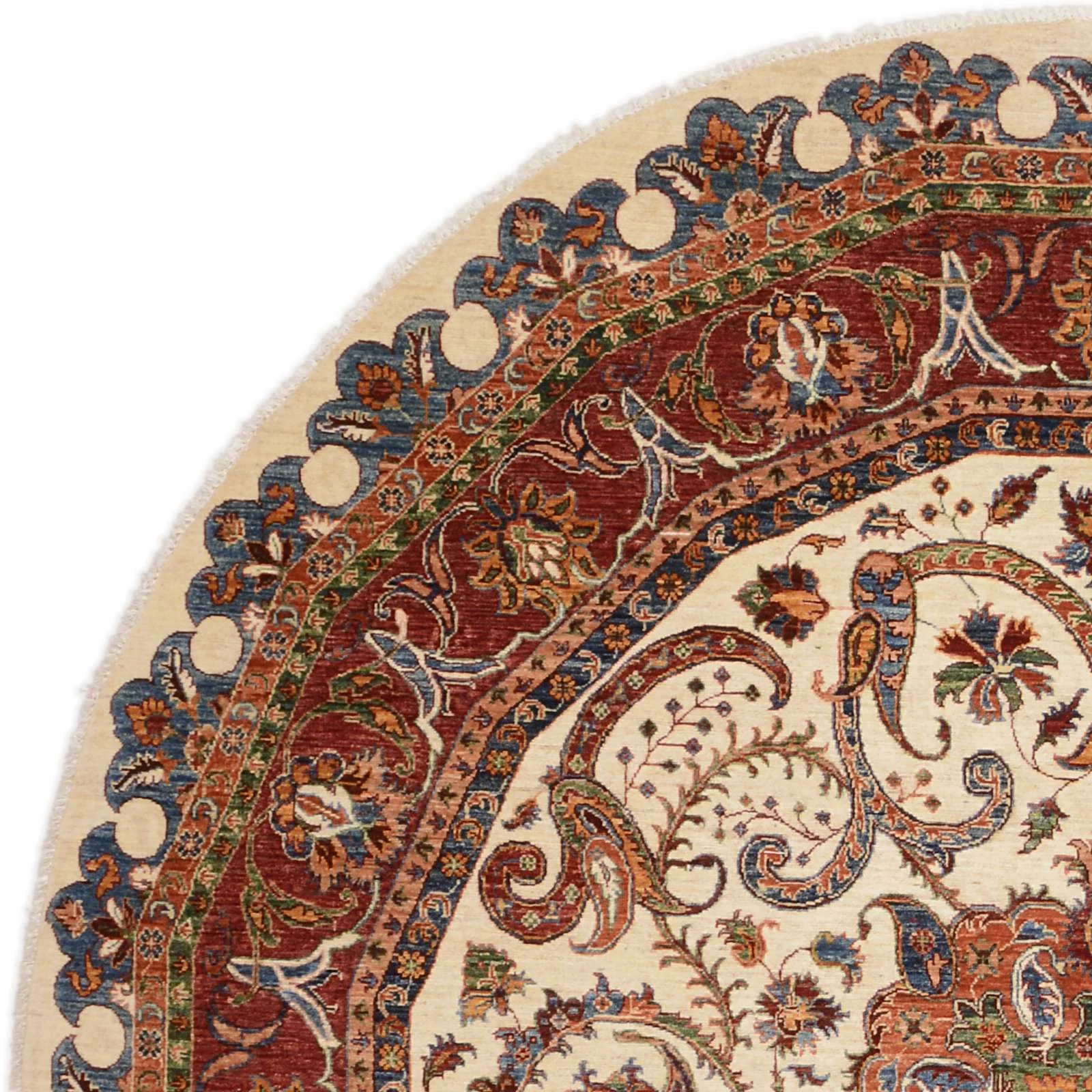Ziegler Pakistani Rug — hand-knotted, 264 × 276 cm, Wool