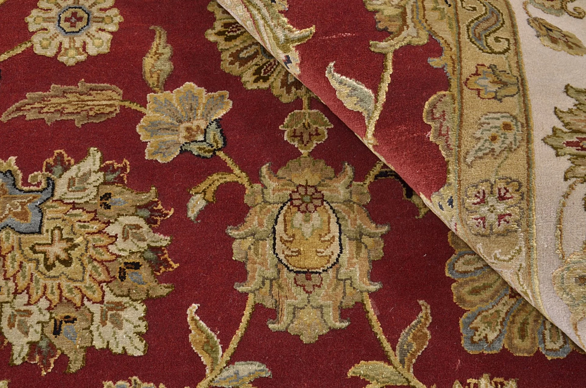 Tabriz Indian Rug 250 × 300 cm, Wool, hand-knotted