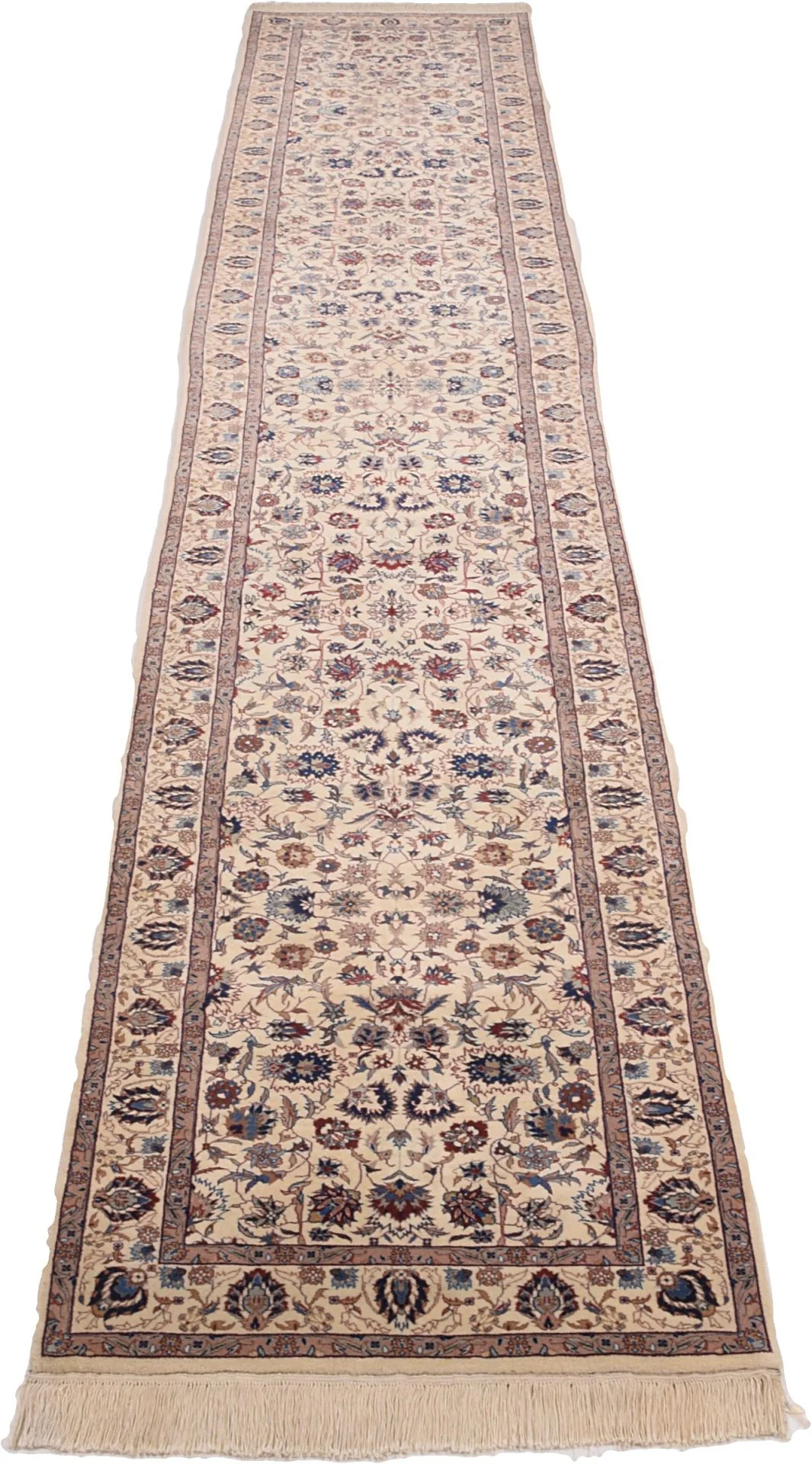 Isfahan Chinese Rug 80 × 434 cm, Wool, hand-knotted