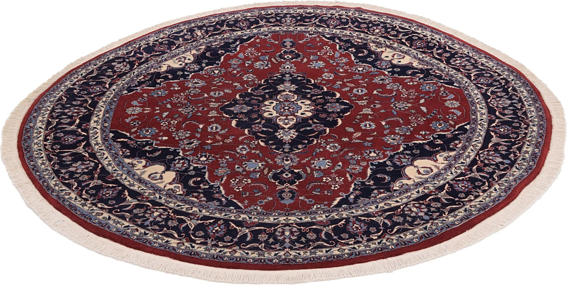 Isfahan Chinese Rug 200 × 200 cm, Wool, hand-knotted