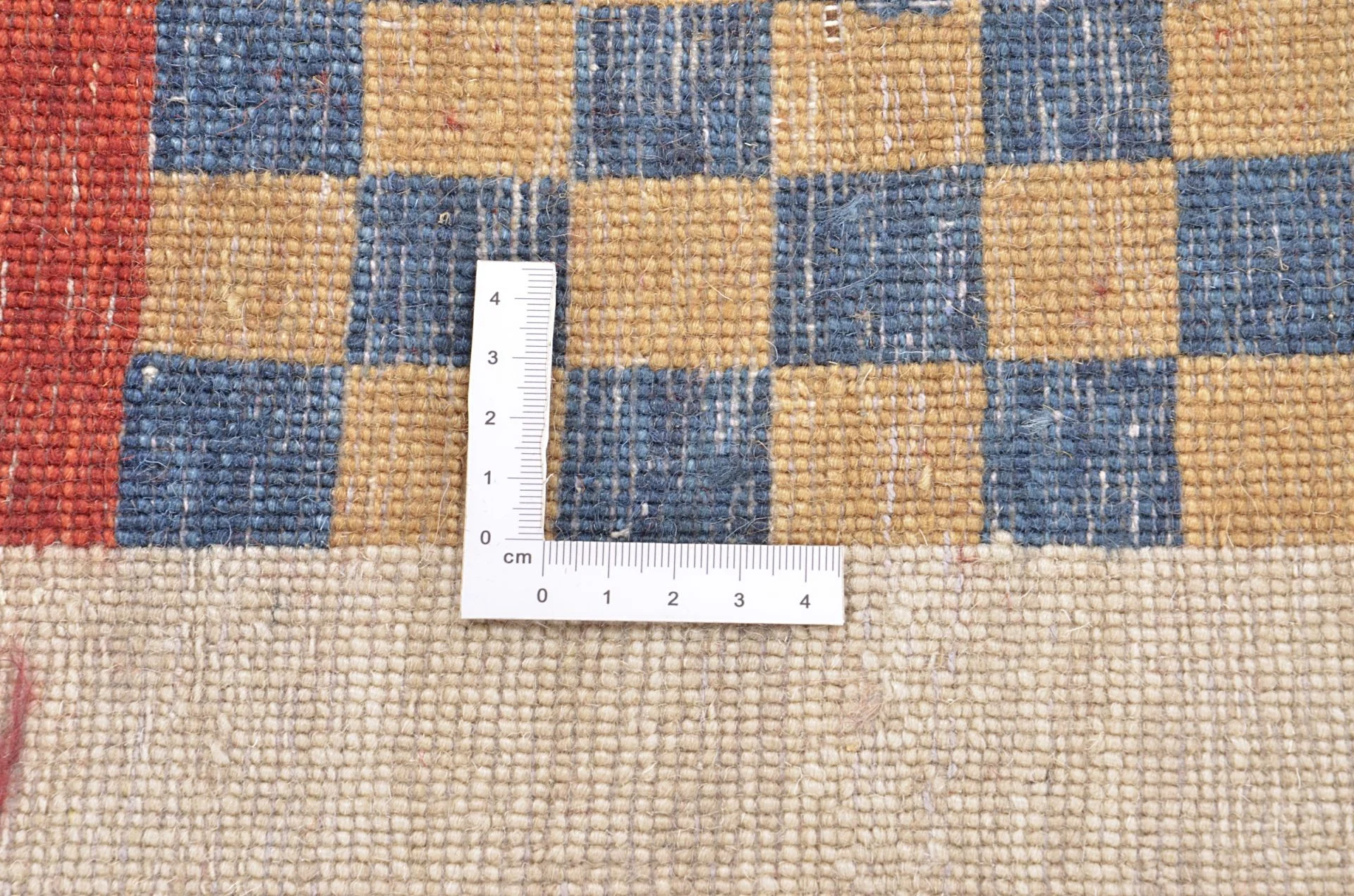Hand-Knotted Wool Loribaft Indian Rug, 242 × 260 cm