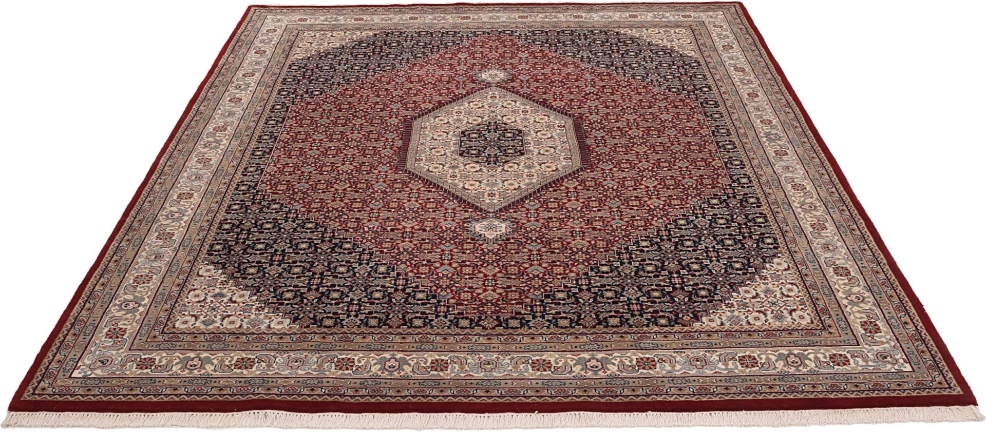 Tabriz Indian Rug 247 × 300 cm, Wool, hand-knotted