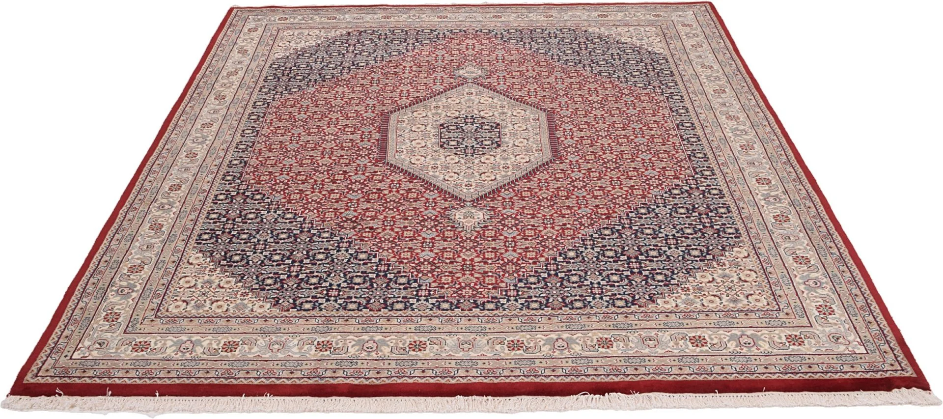 Tabriz Indian Rug 247 × 300 cm, Wool, hand-knotted