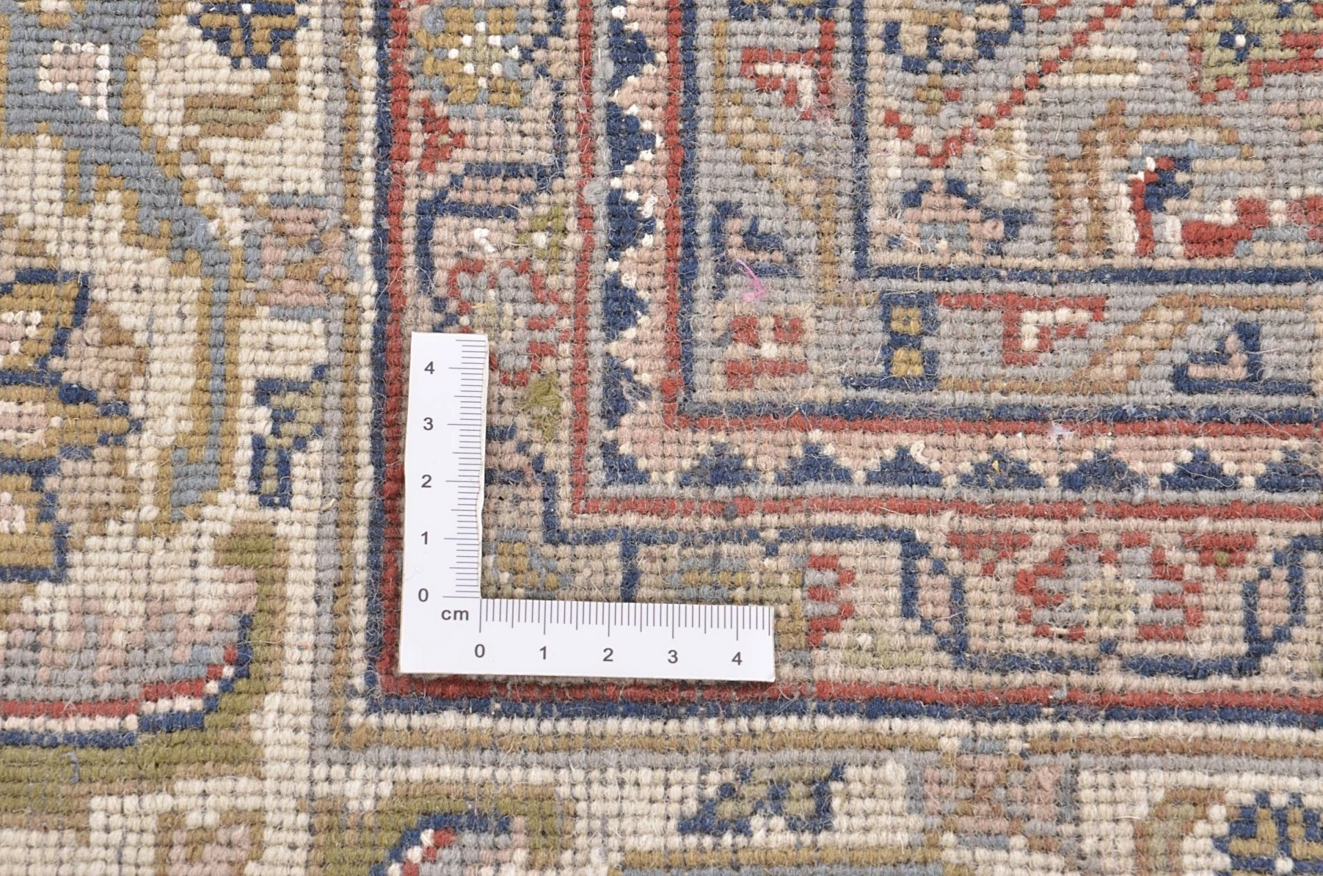 Hand-Knotted Wool Tabriz Indian Rug, 198 × 310 cm