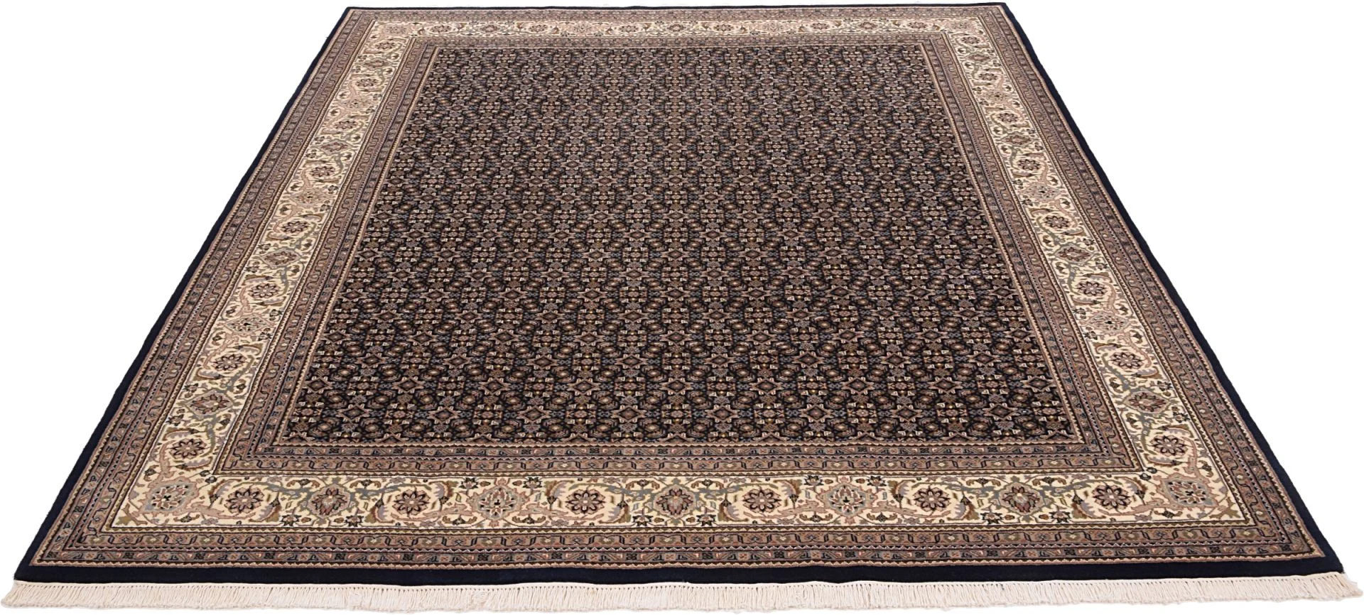 Tabriz Indian Rug — hand-knotted, 250 × 298 cm, Wool