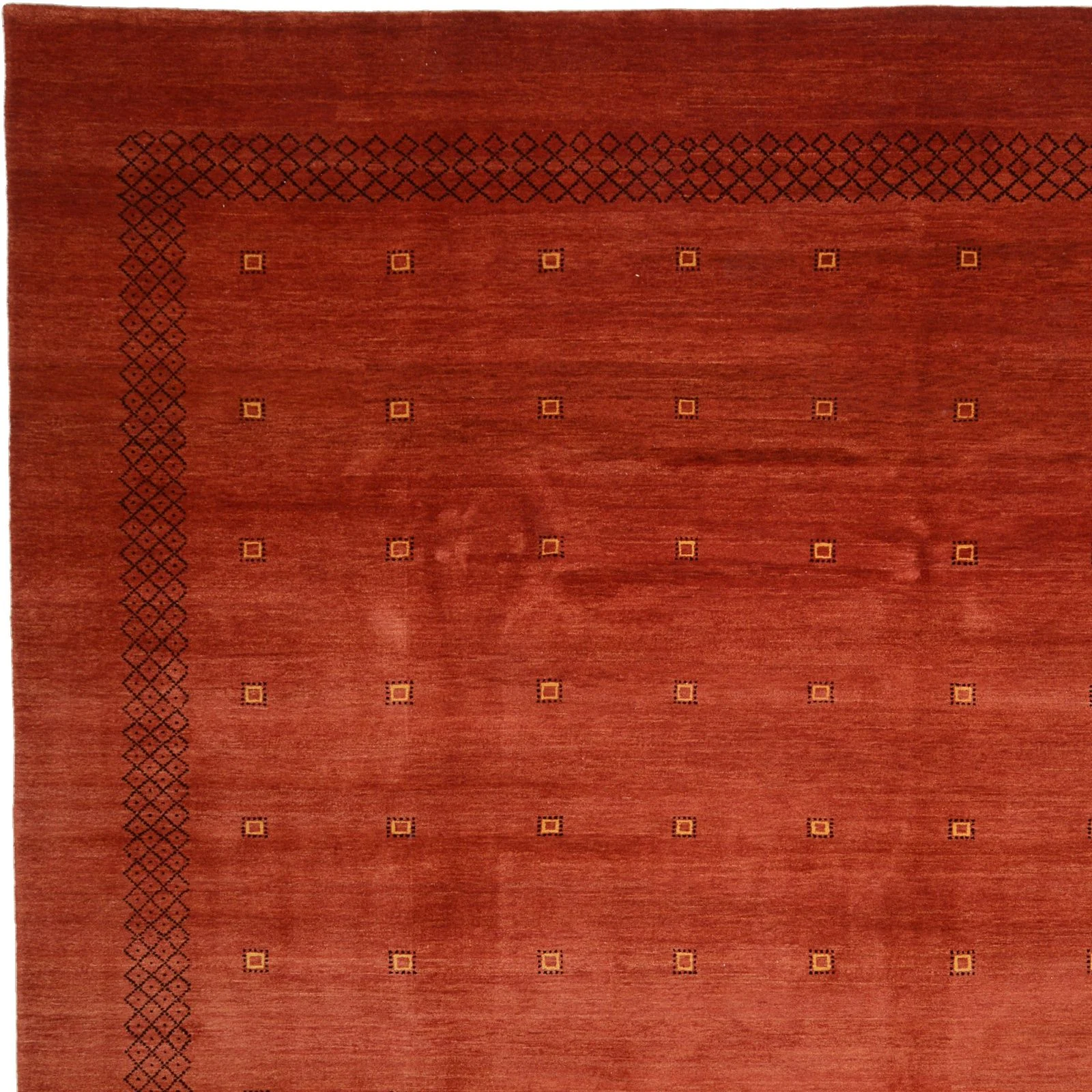 orientteppich-loribaft-246-x-300-cm-baumwolle-handgeknupft-beige-5 Loribaft Indian Rug — hand-knotted, 246 × 300 cm