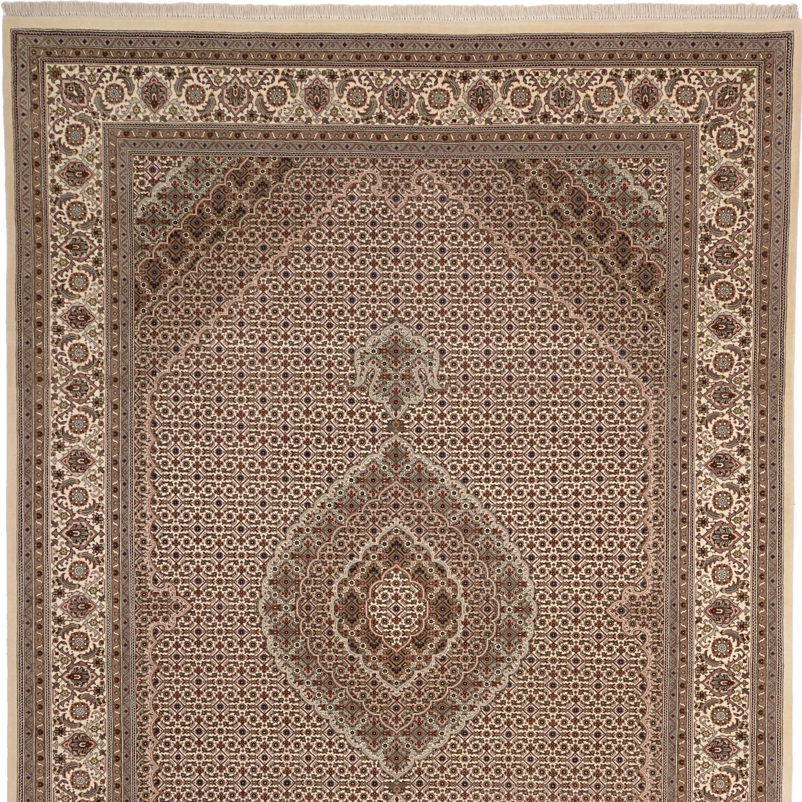 Tabriz Indian Rug — hand-knotted, 200 × 307 cm