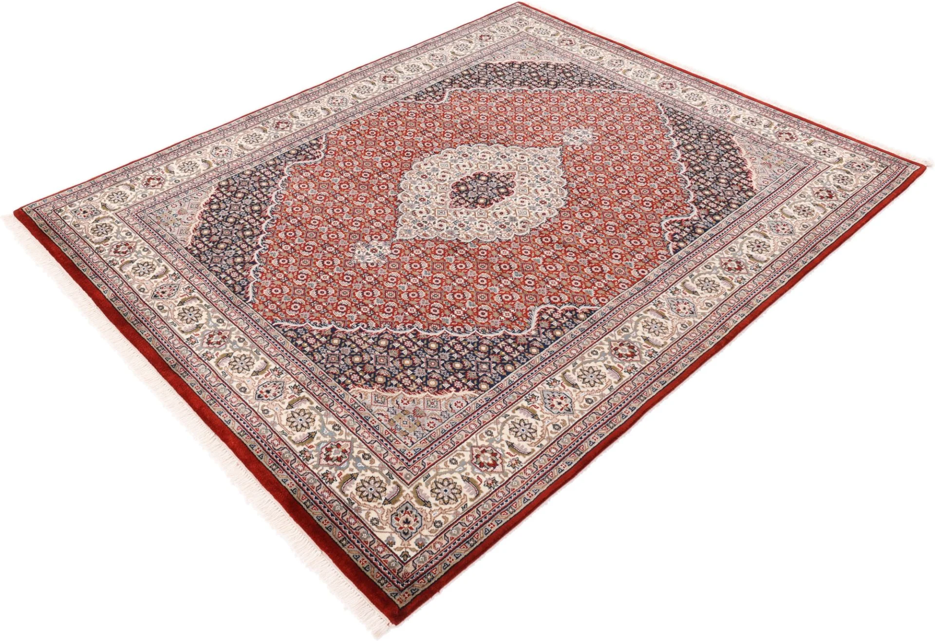 Tabriz Indian Rug 200 × 246 cm, Wool, hand-knotted