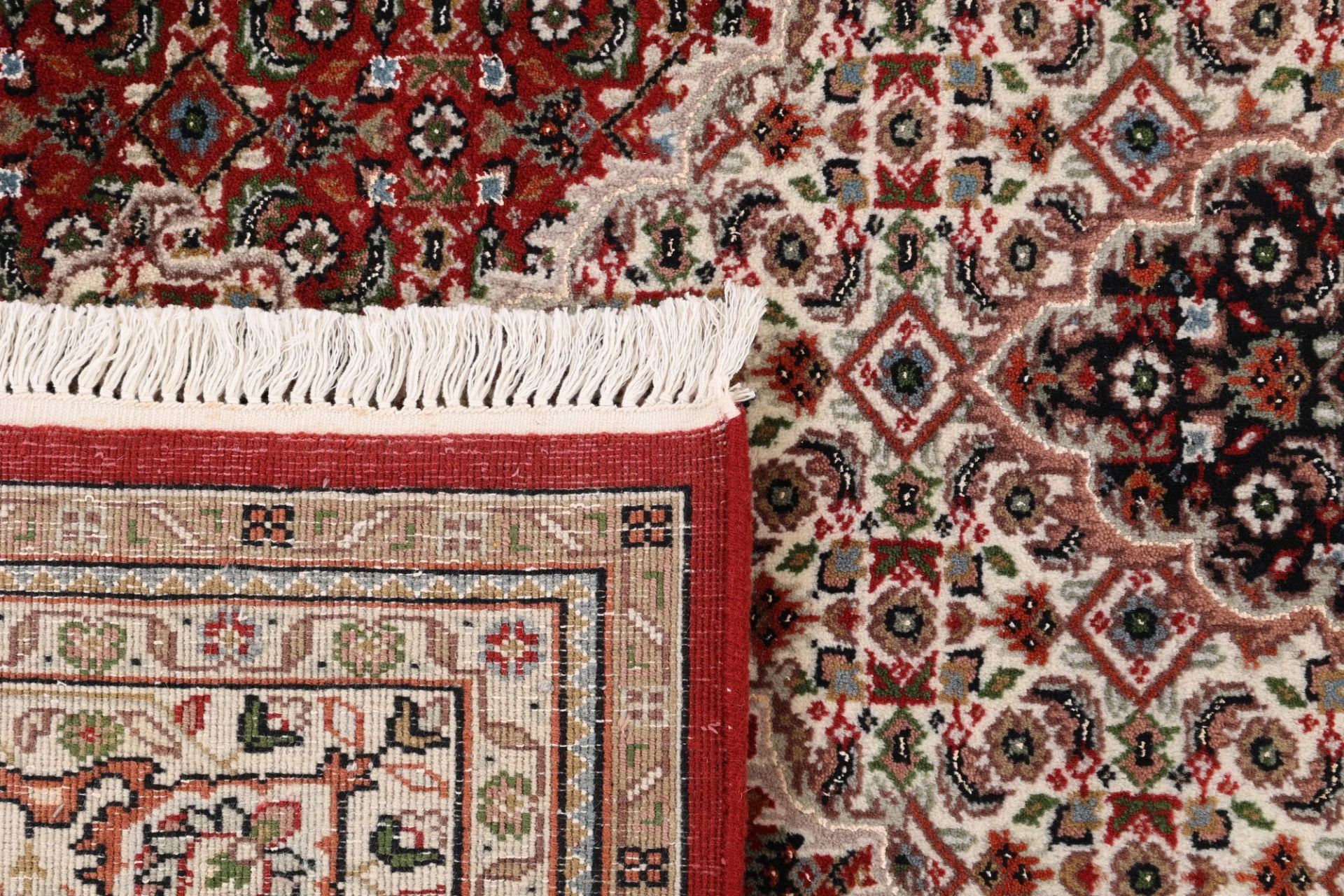 Tabriz Indian Rug — hand-knotted, 205 × 250 cm, Wool