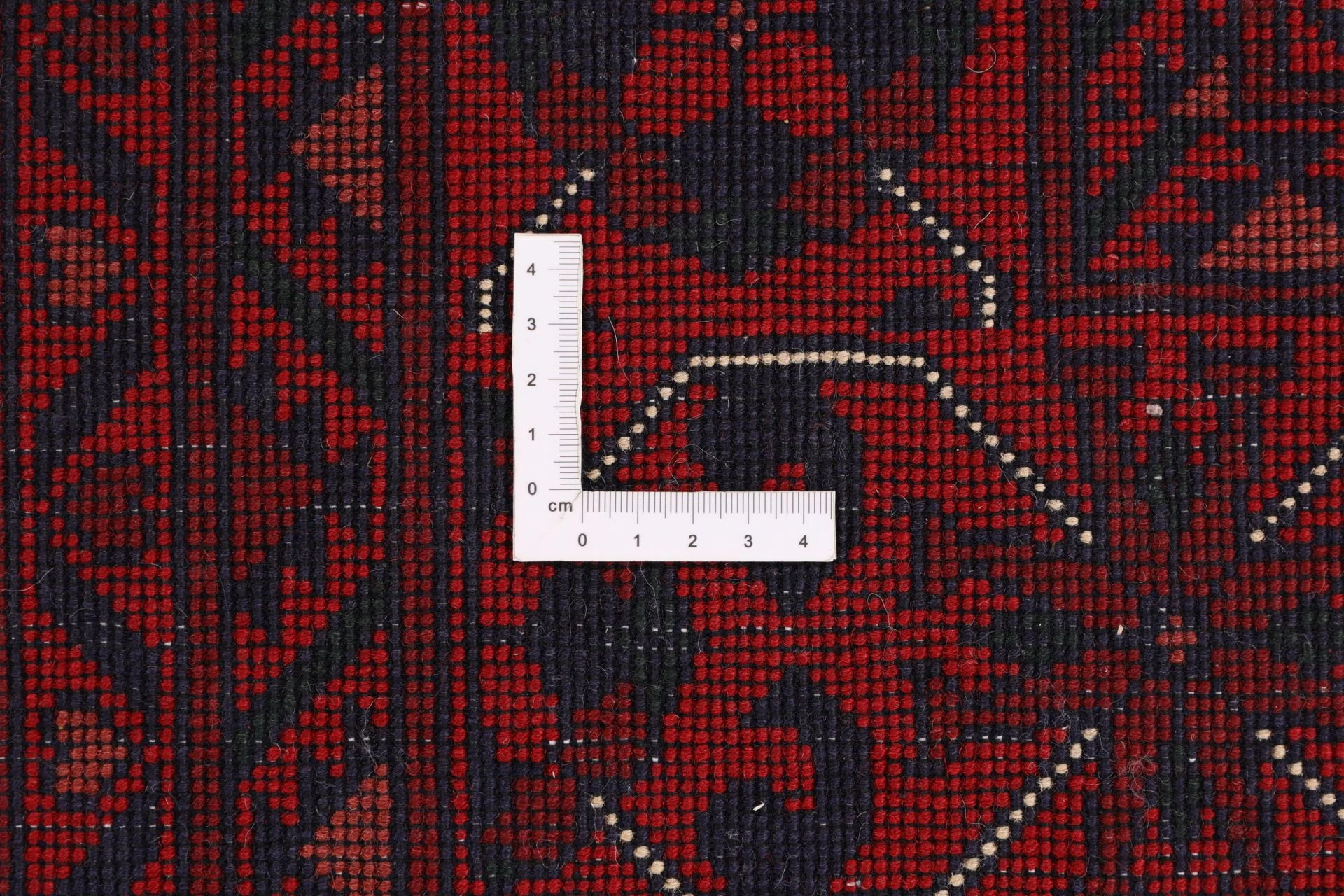Afghan Rug 300 × 380 cm, Wool, hand-knotted