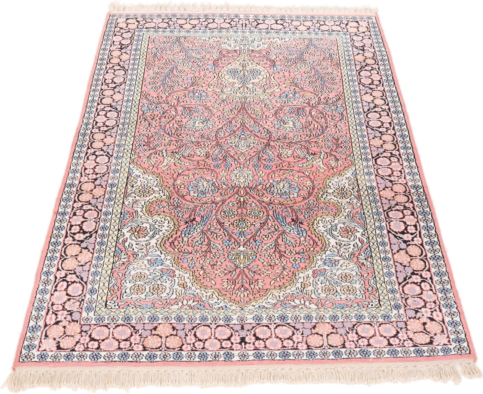 Indian Rug 186 × 127 cm, Wool, hand-knotted