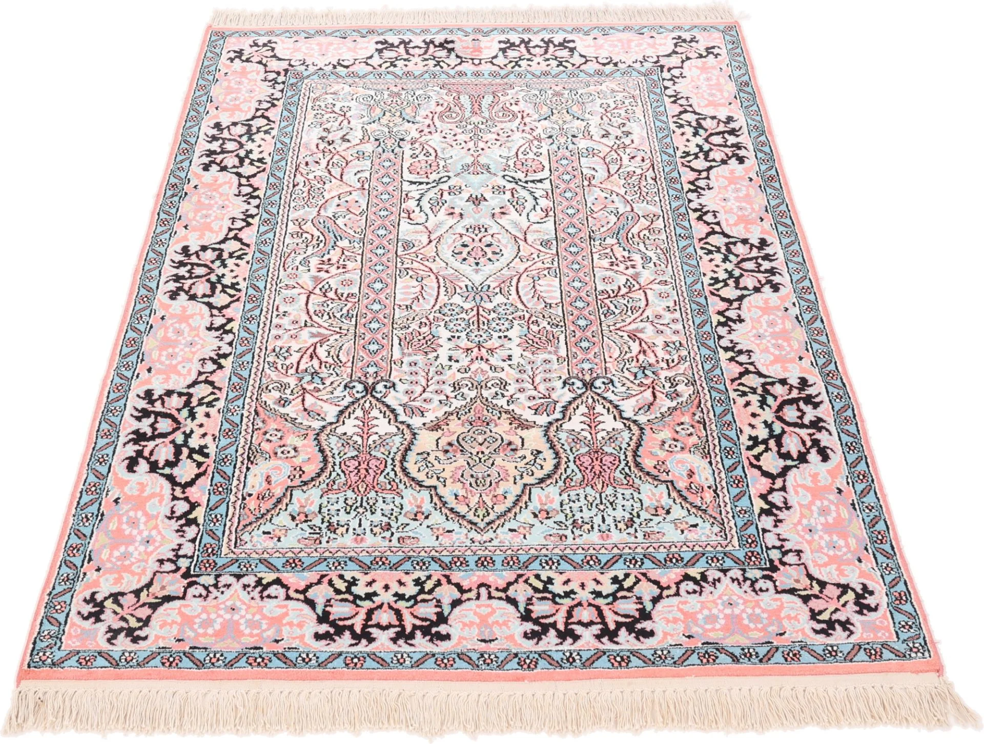 Indian Rug 180 × 120 cm, Wool, hand-knotted