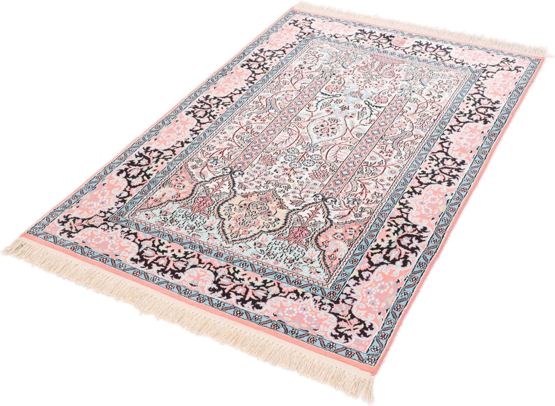 Indian Rug 180 × 120 cm, Wool, hand-knotted