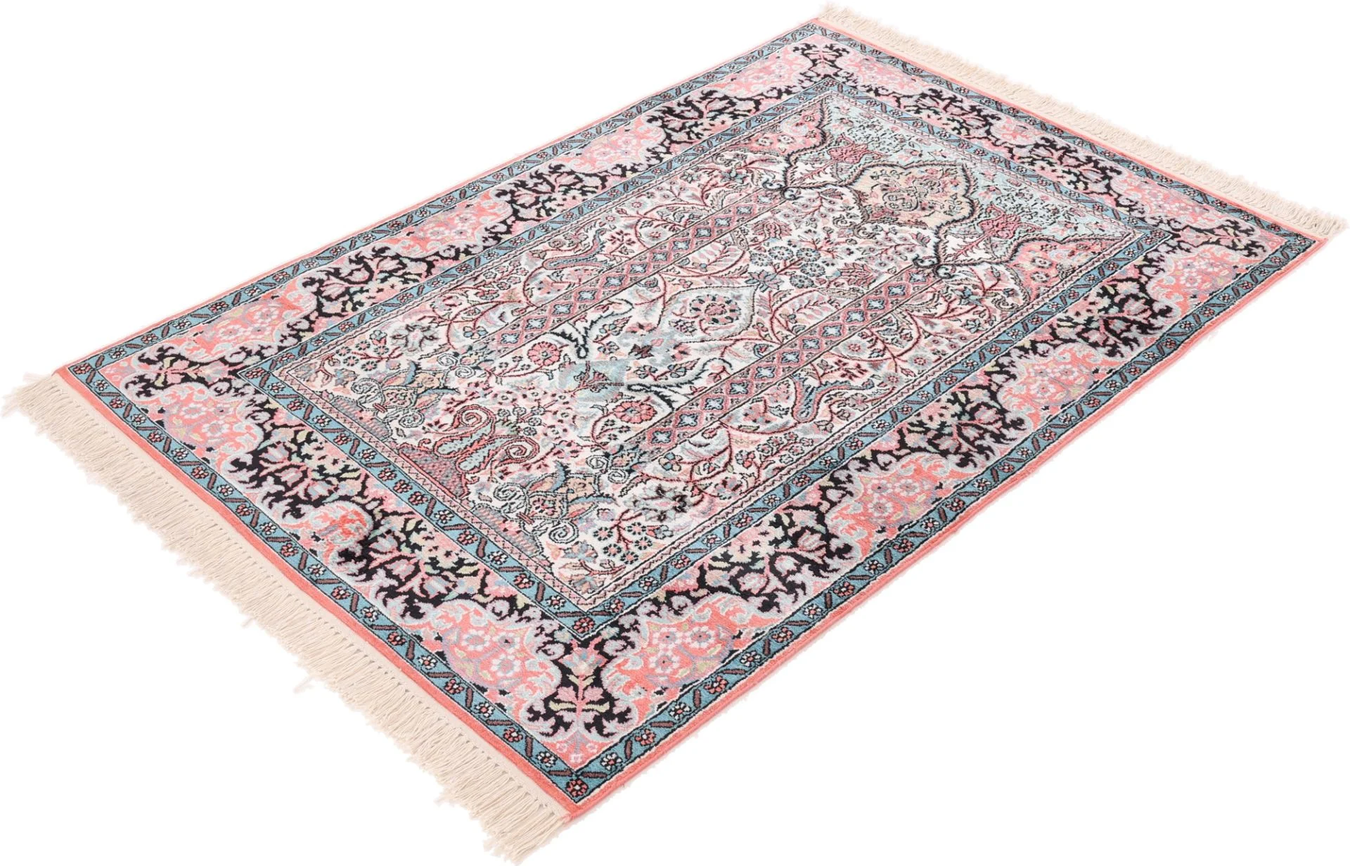 Indian Rug 180 × 120 cm, Wool, hand-knotted