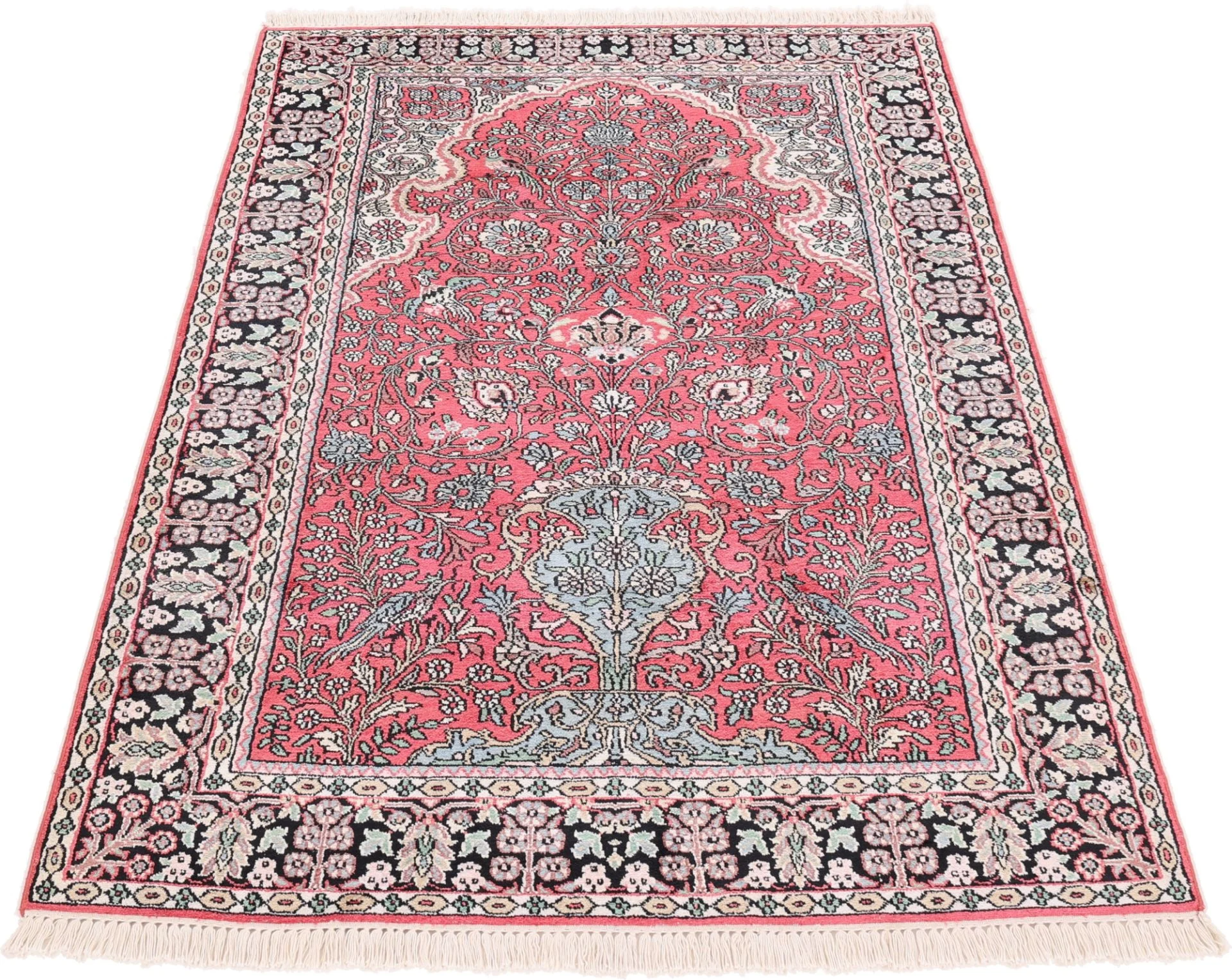 Indian Rug 182 × 123 cm, Wool, hand-knotted