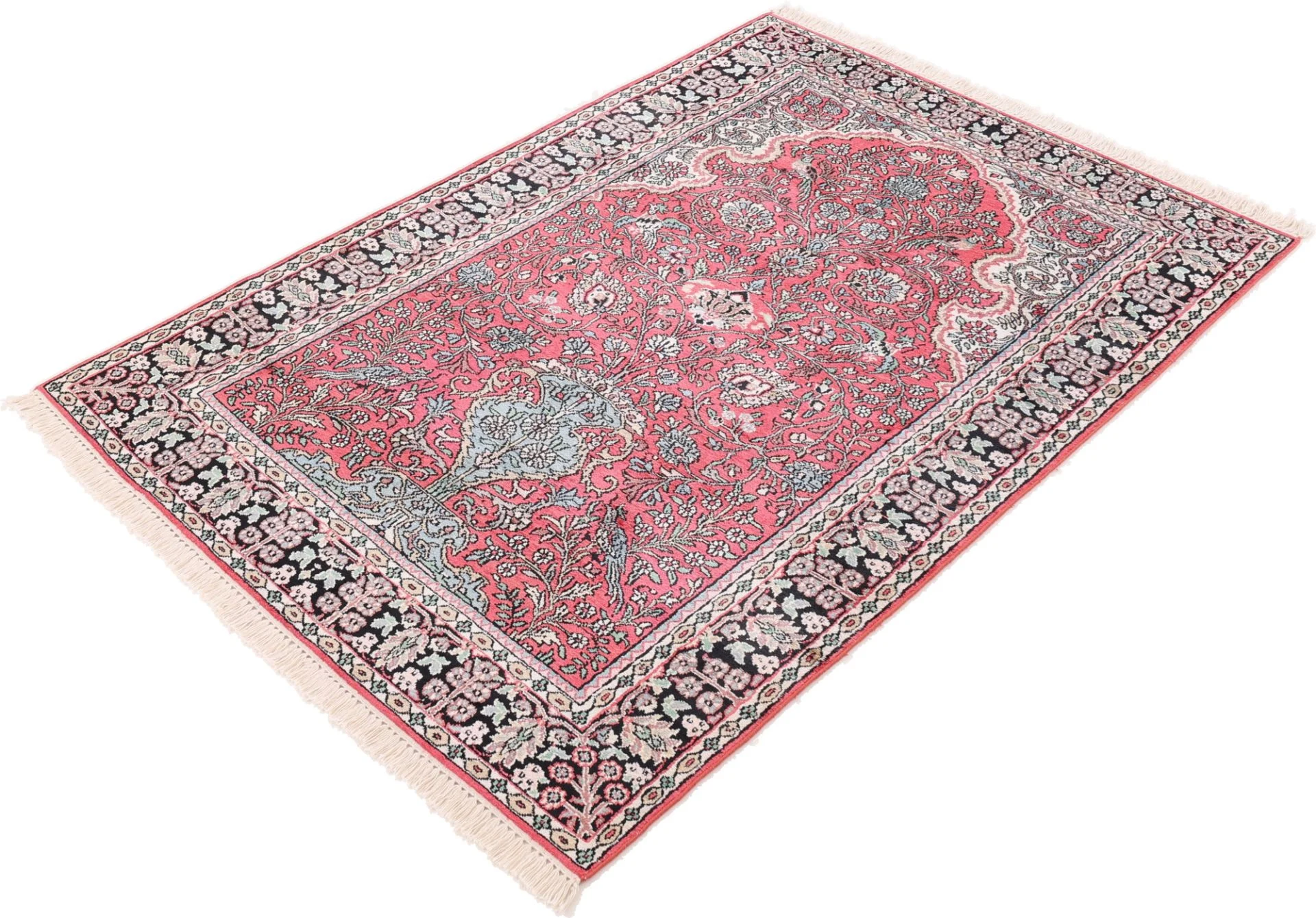 Indian Rug 182 × 123 cm, Wool, hand-knotted