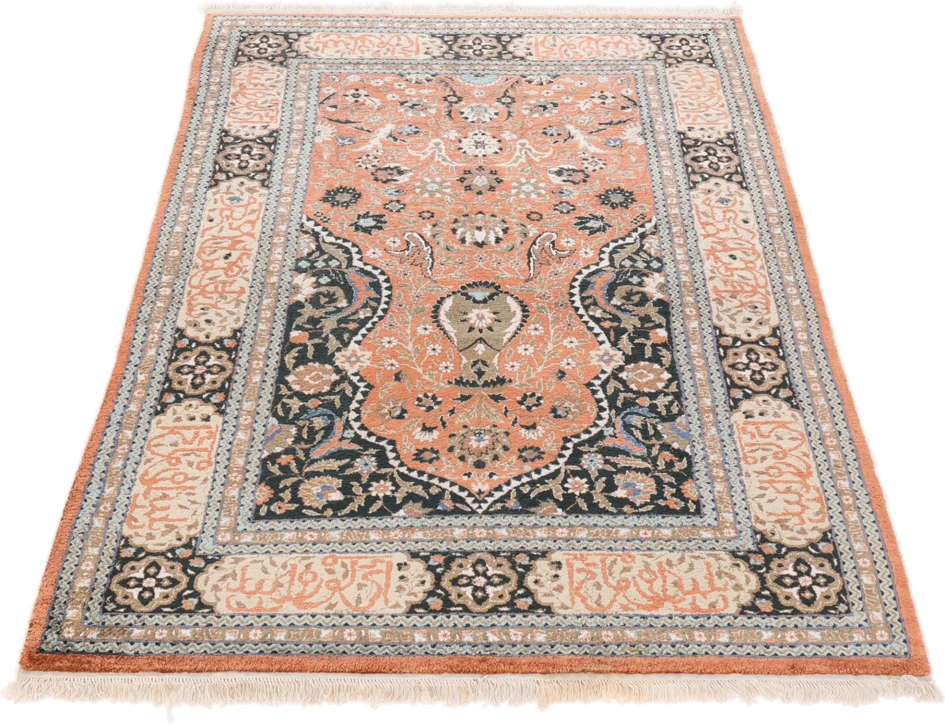 Indian Rug 184 × 122 cm, Wool, hand-knotted