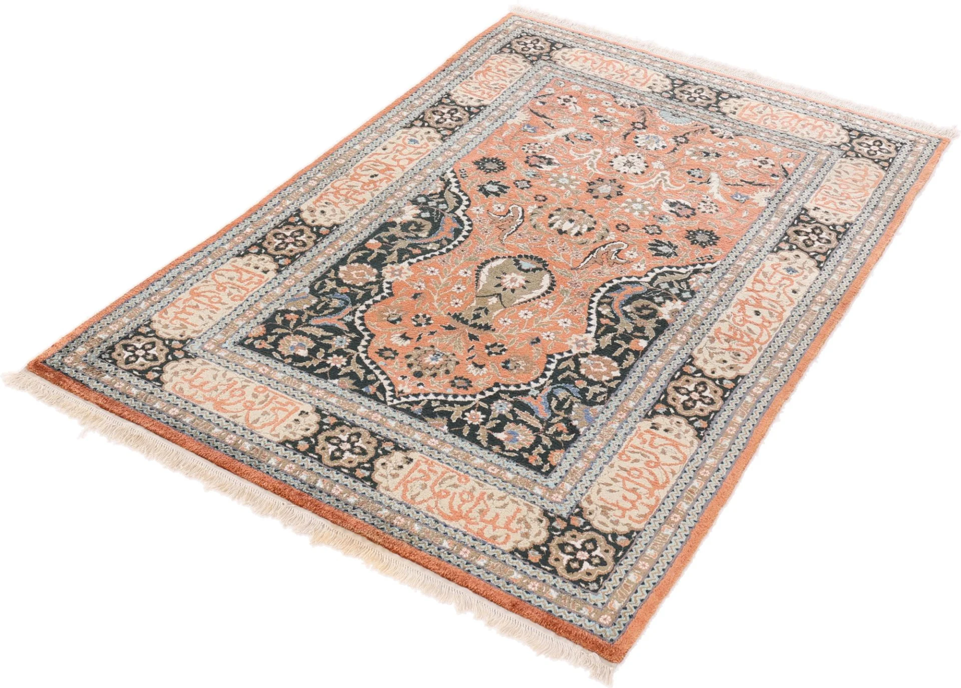 Indian Rug 184 × 122 cm, Wool, hand-knotted