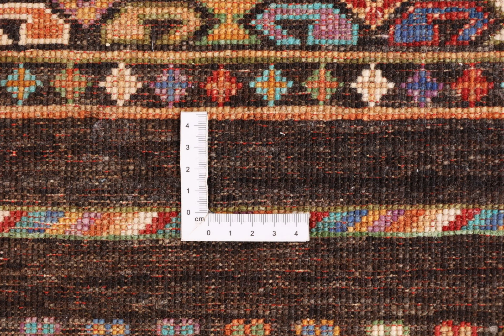 Samarkand Afghan Rug — hand-knotted, 249 × 311 cm, Wool