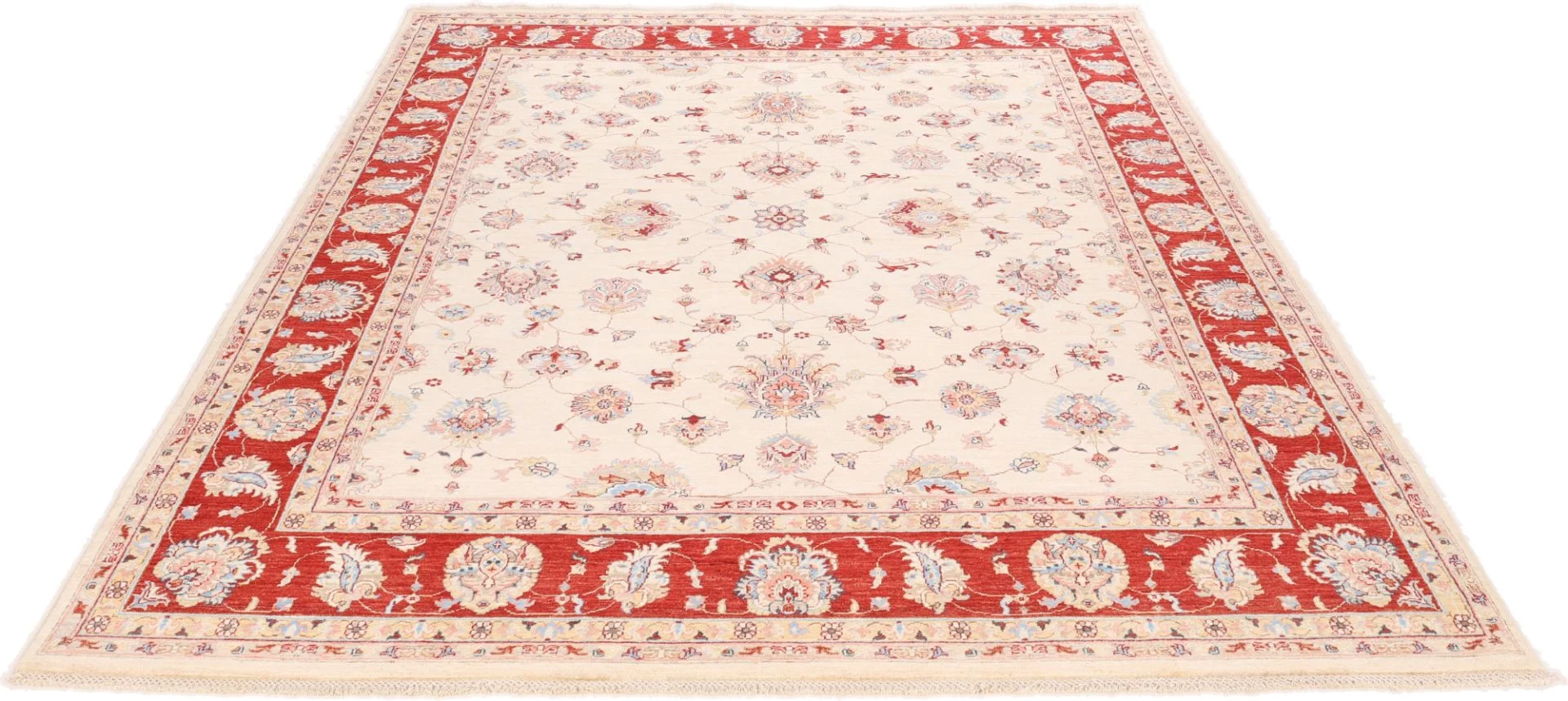 orientteppich-ziegler-241-x-304-cm-schurwolle-handgeknupft-flach-1 Ziegler Pakistani Rug — hand-knotted, 241 × 304 cm, Wool