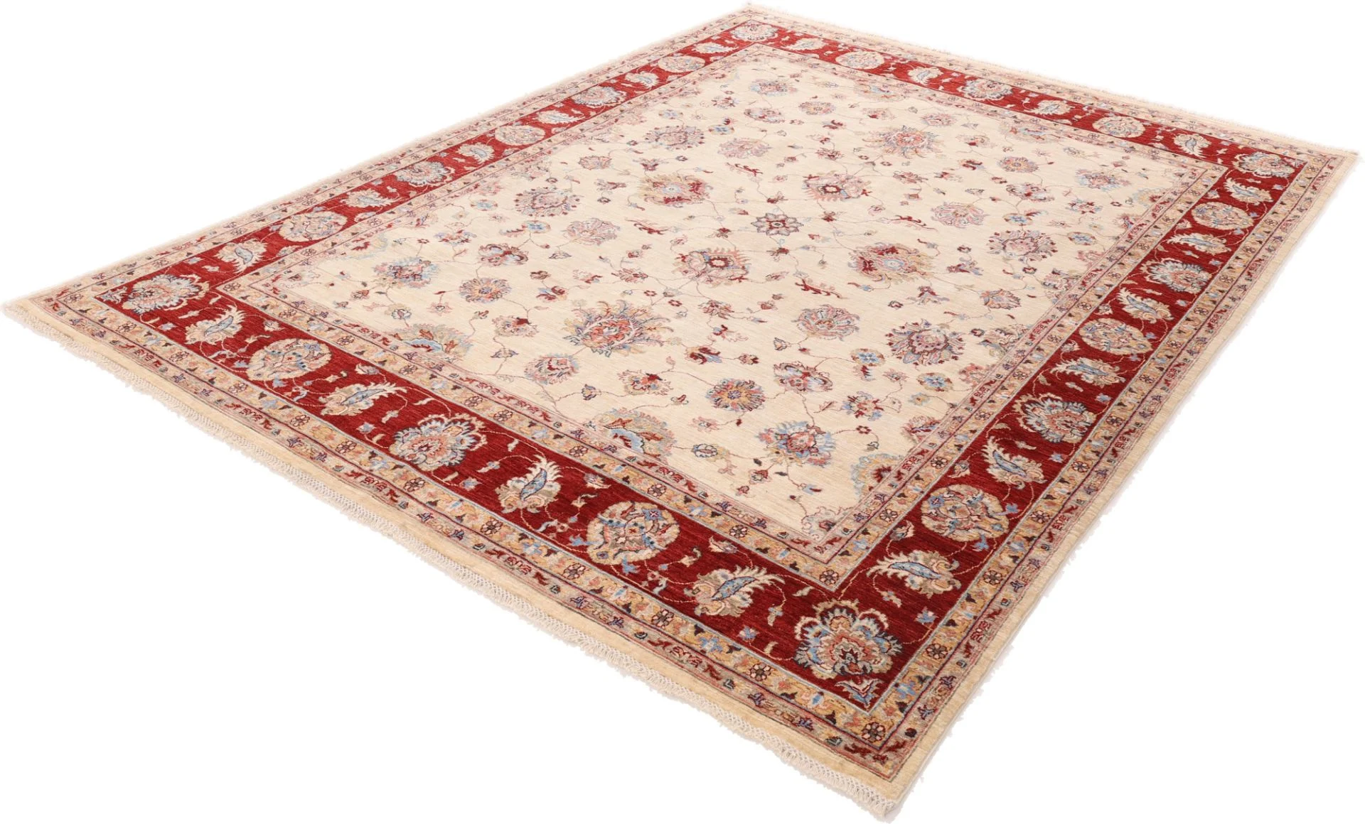 orientteppich-ziegler-241-x-304-cm-schurwolle-handgeknupft-flach-3 Ziegler Pakistani Rug — hand-knotted, 241 × 304 cm, Wool