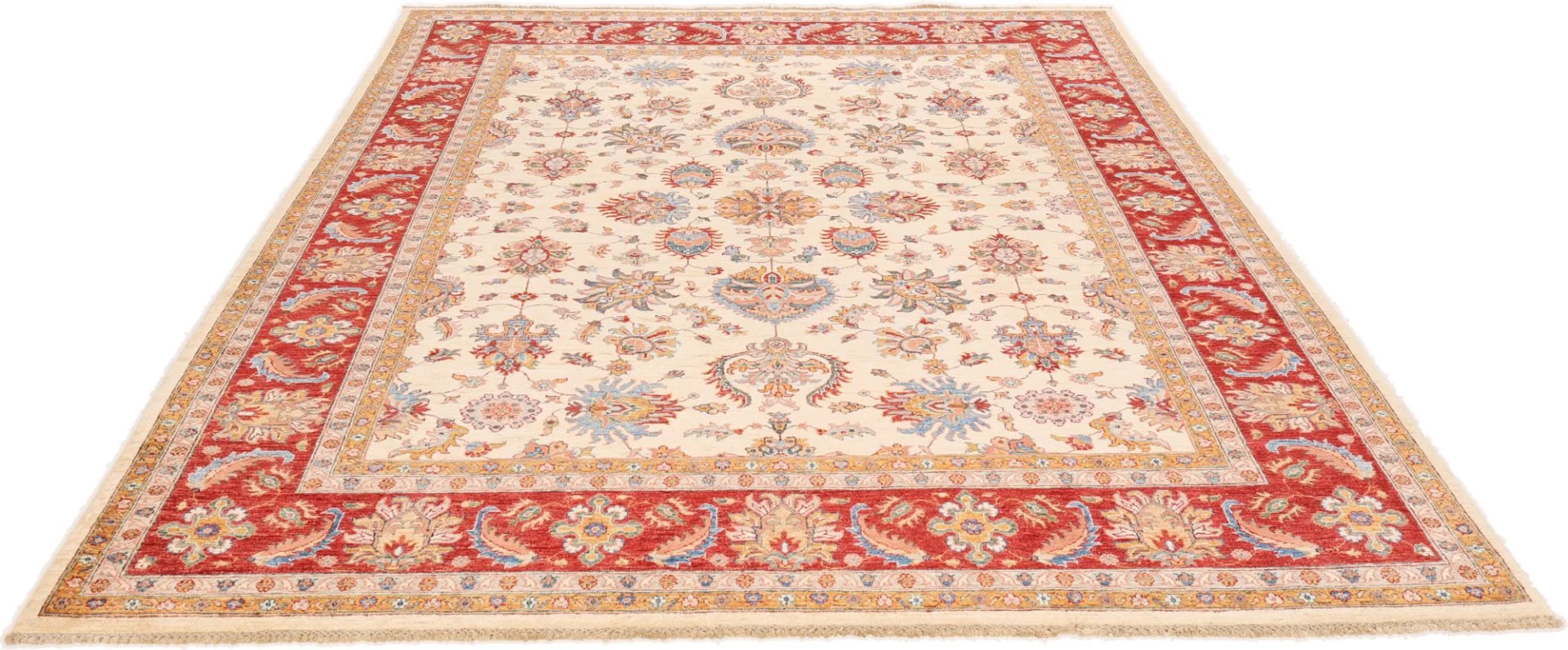 orientteppich-ziegler-253-x-300-cm-schurwolle-handgeknupft-7 Hand-Knotted Wool Ziegler Pakistani Rug, 253 × 300 cm
