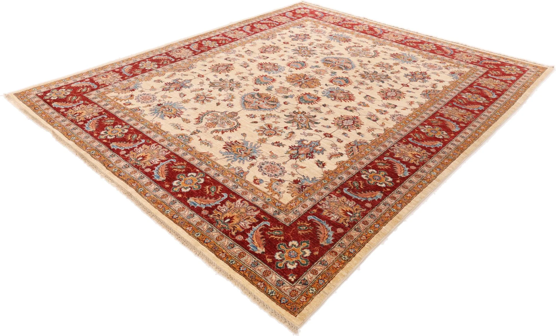 orientteppich-ziegler-253-x-300-cm-schurwolle-handgeknupft-10 Hand-Knotted Wool Ziegler Pakistani Rug, 253 × 300 cm