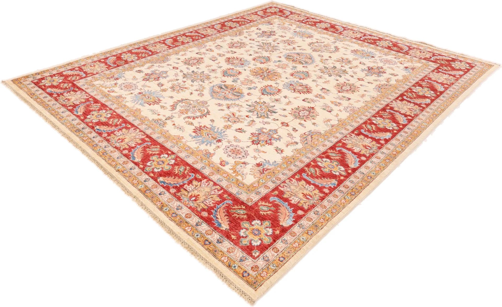 orientteppich-ziegler-253-x-300-cm-schurwolle-handgeknupft-12 Hand-Knotted Wool Ziegler Pakistani Rug, 253 × 300 cm