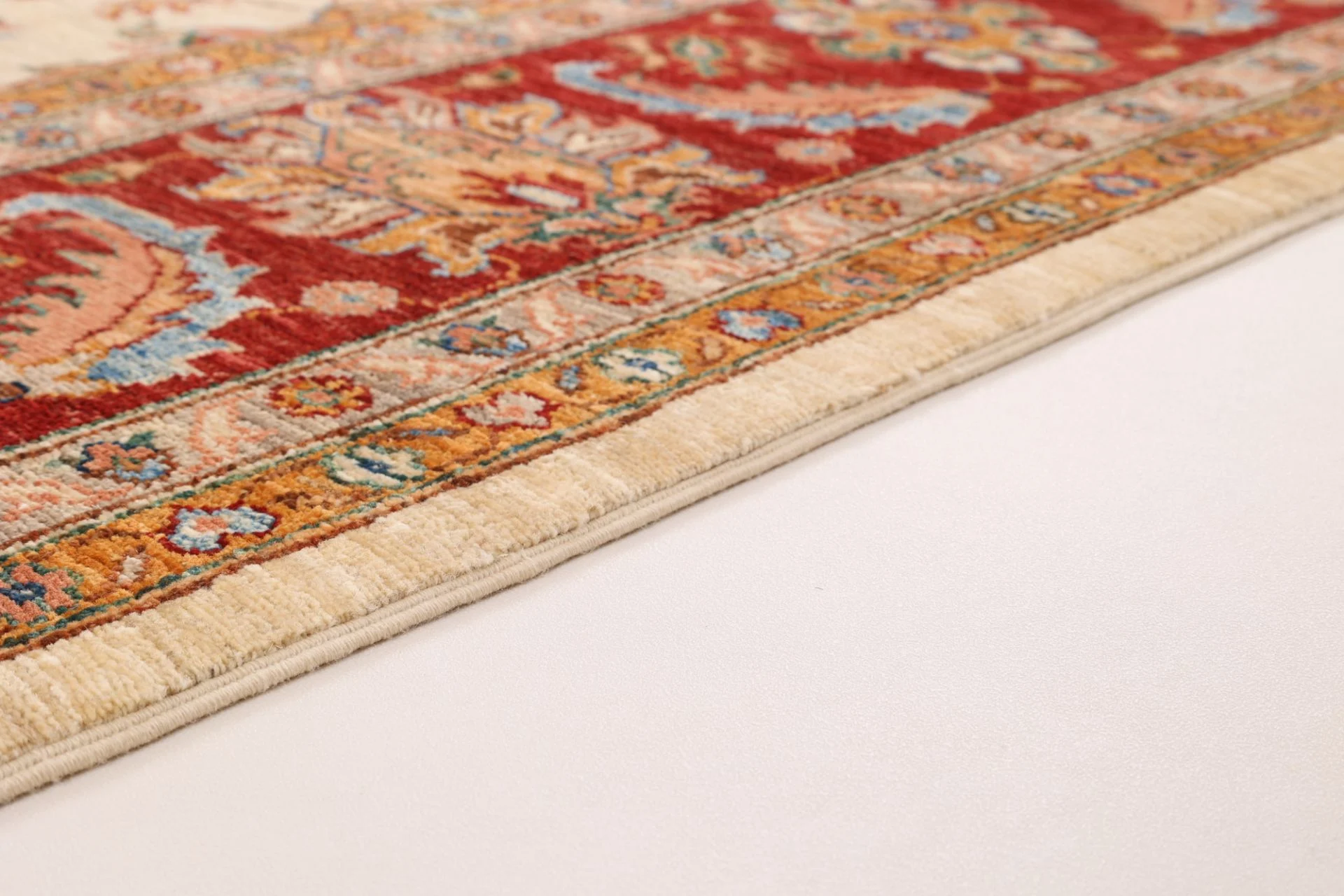 orientteppich-ziegler-253-x-300-cm-schurwolle-handgeknupft-13 Hand-Knotted Wool Ziegler Pakistani Rug, 253 × 300 cm