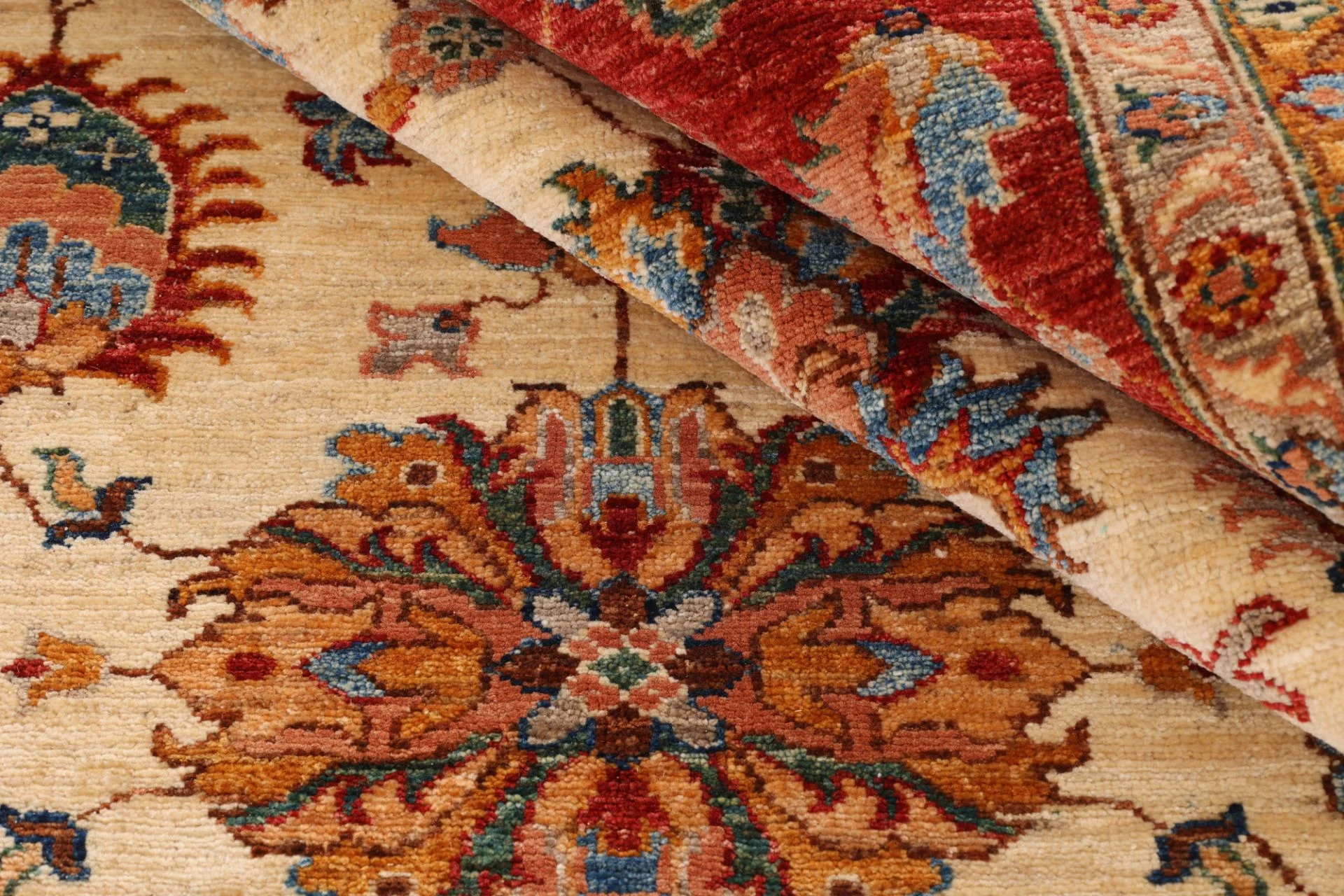 orientteppich-ziegler-253-x-300-cm-schurwolle-handgeknupft-15 Hand-Knotted Wool Ziegler Pakistani Rug, 253 × 300 cm