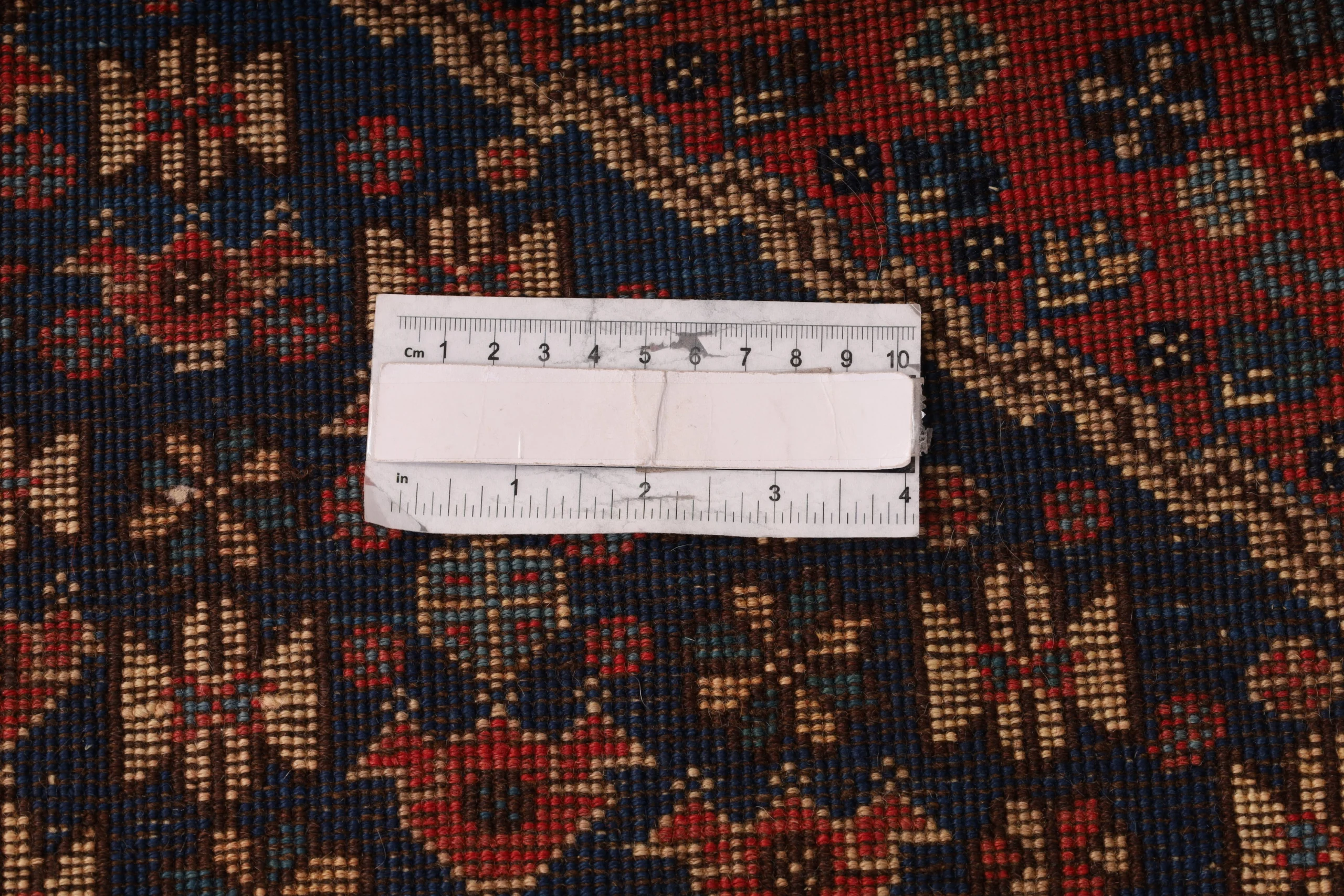Hand-Knotted Wool Persian Rug, 233 × 182 cm