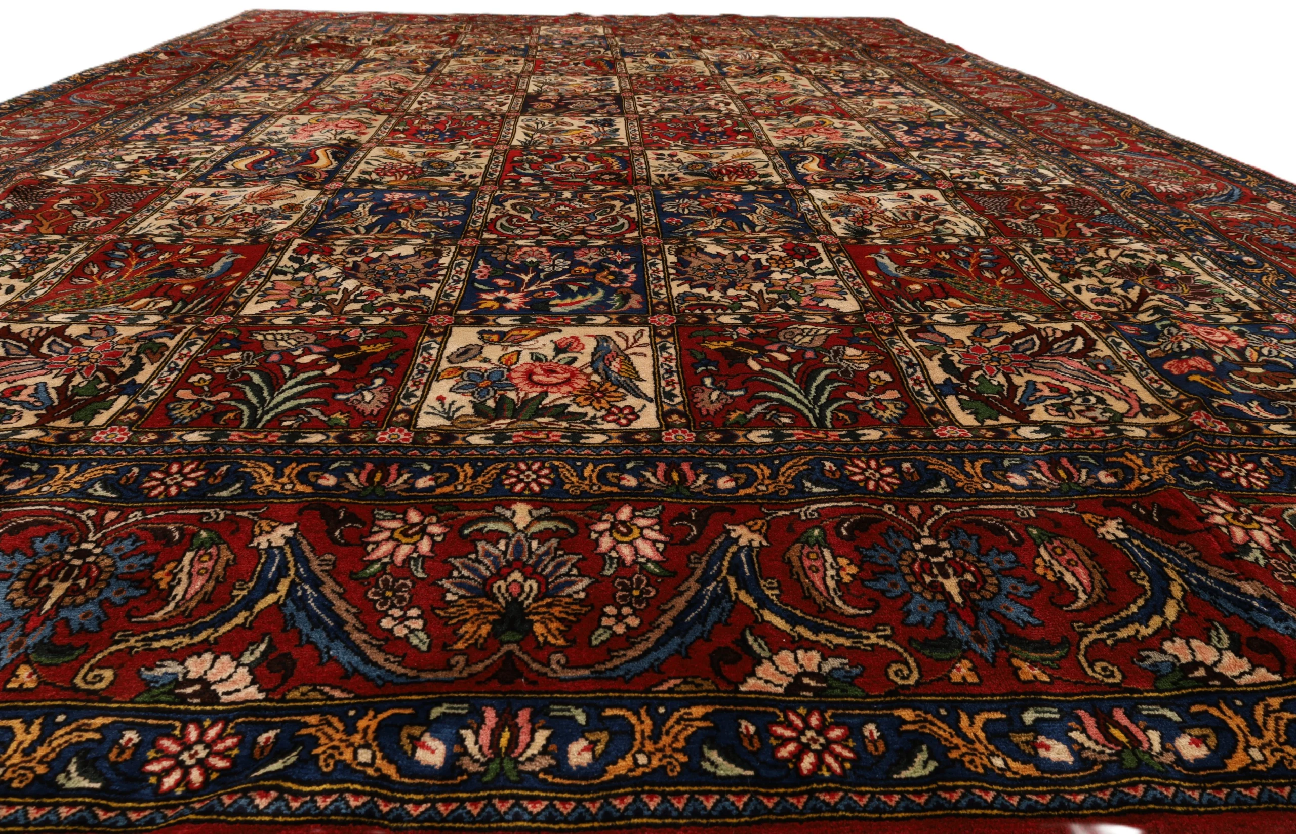 perserteppich-bakhtiar-370-x-253-cm-wolle-handgeknupft-rot-orange-30-scaled Bakhtiari Persian Rug — hand-knotted, 370 × 253 cm, Wool