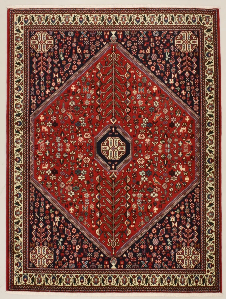 Persian Rug 156 × 204 cm, Wool, hand-knotted