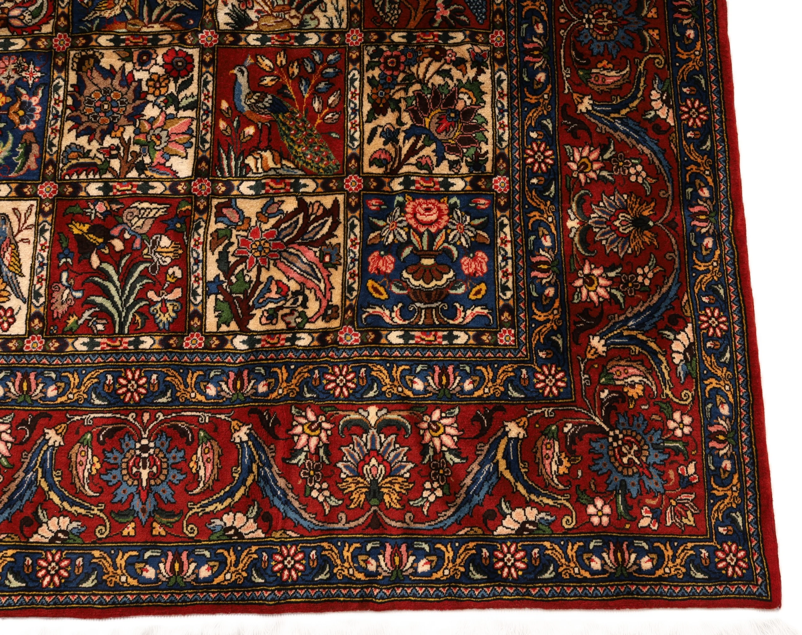perserteppich-bakhtiar-370-x-253-cm-wolle-handgeknupft-rot-orange-38-scaled Bakhtiari Persian Rug — hand-knotted, 370 × 253 cm, Wool