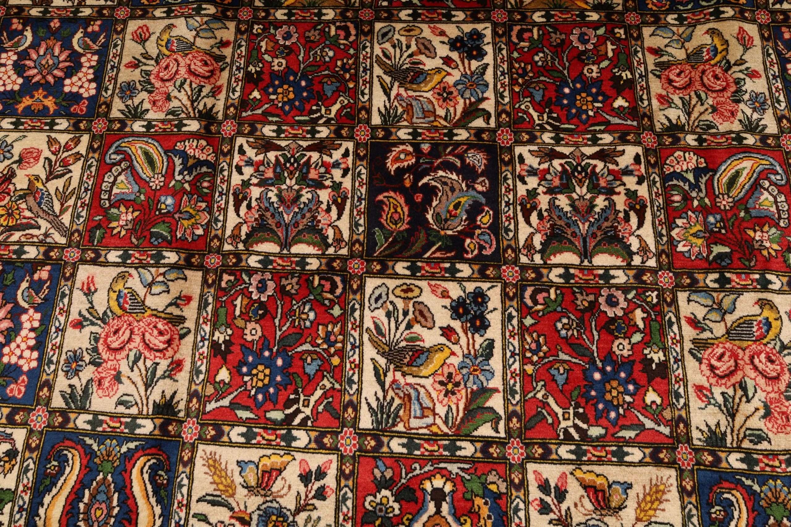 perserteppich-bakhtiar-370-x-253-cm-wolle-handgeknupft-rot-orange-40-scaled Bakhtiari Persian Rug — hand-knotted, 370 × 253 cm, Wool