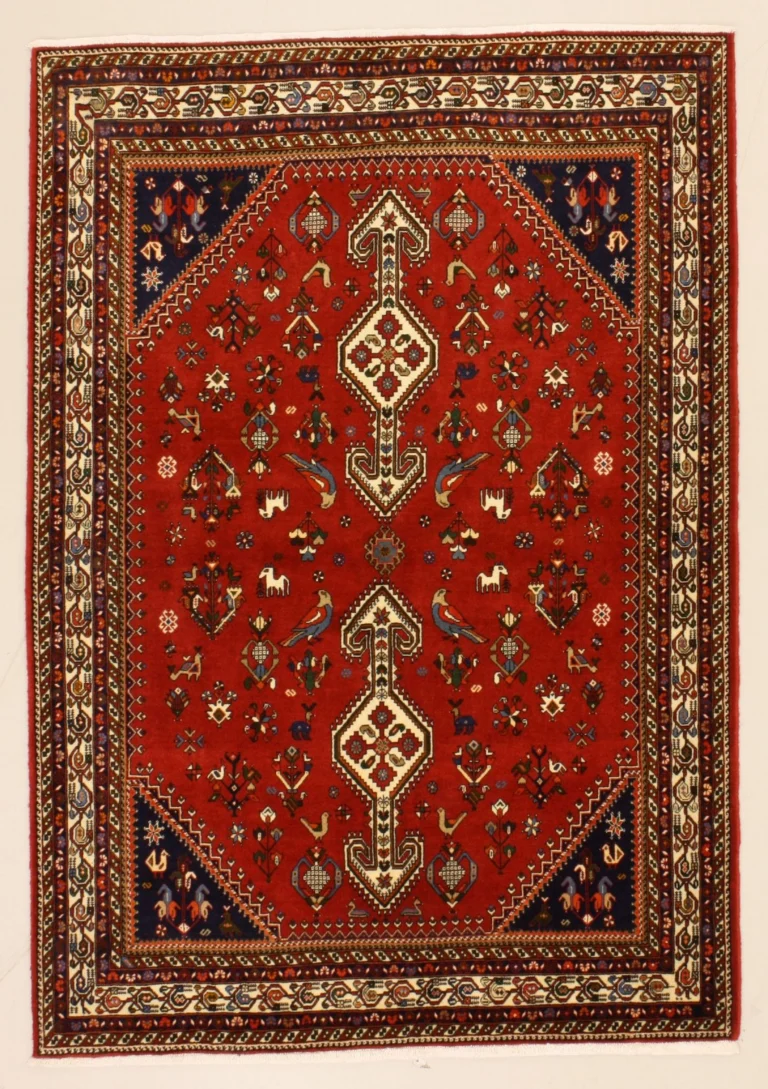 Persian Rug 145 × 207 cm, Wool, hand-knotted