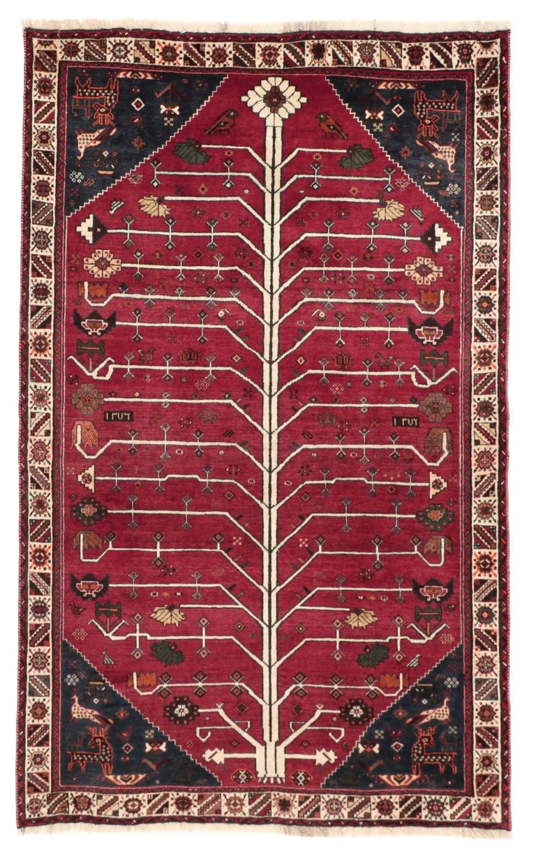 Qashqai Persian Rug 122 × 200 cm, Wool, hand-knotted