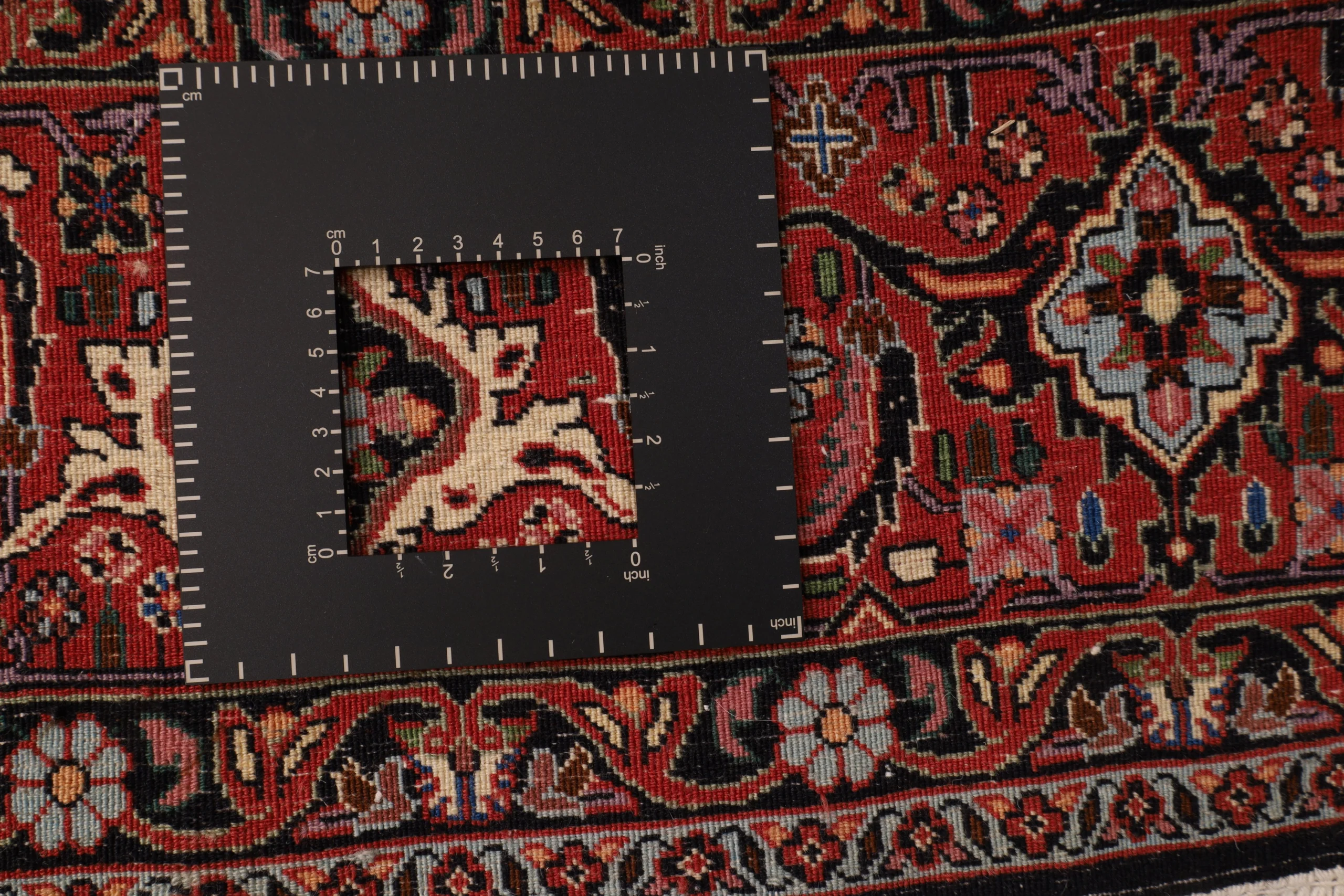 Bijar Persian Rug 255 × 255 cm, Wool, hand-knotted
