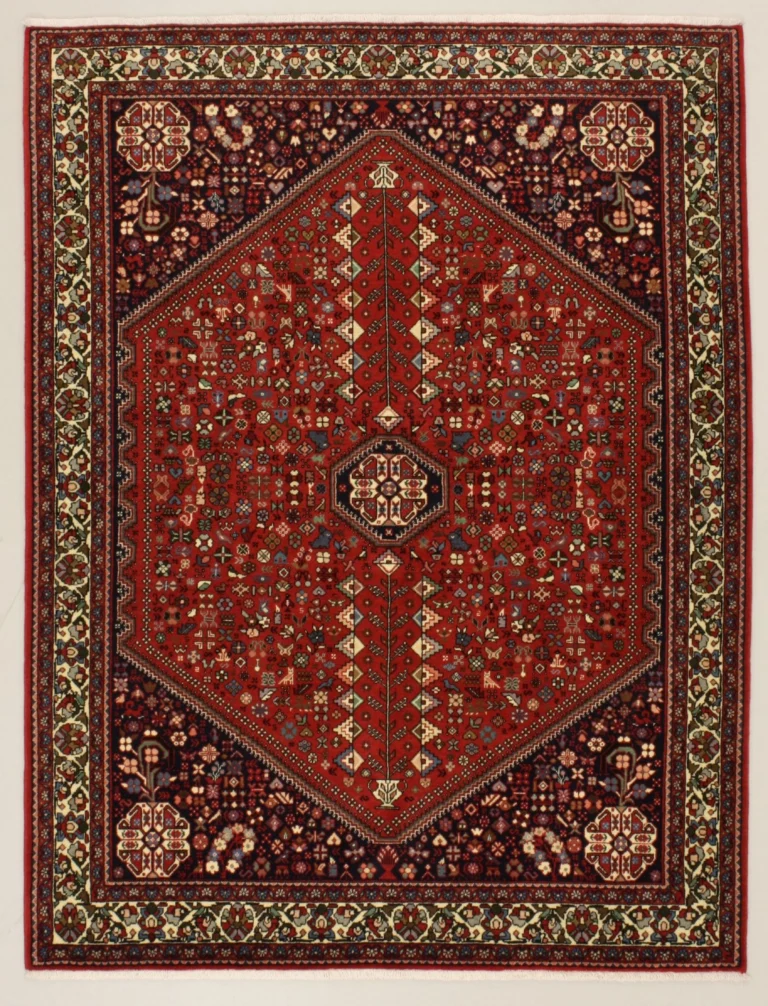 Persian Rug 157 × 203 cm, Wool, hand-knotted