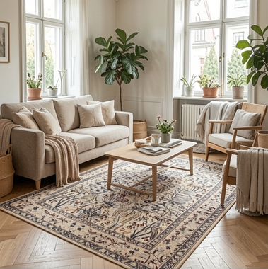 Nain Persian Rug 196 × 128 cm, Wool, hand-knotted
