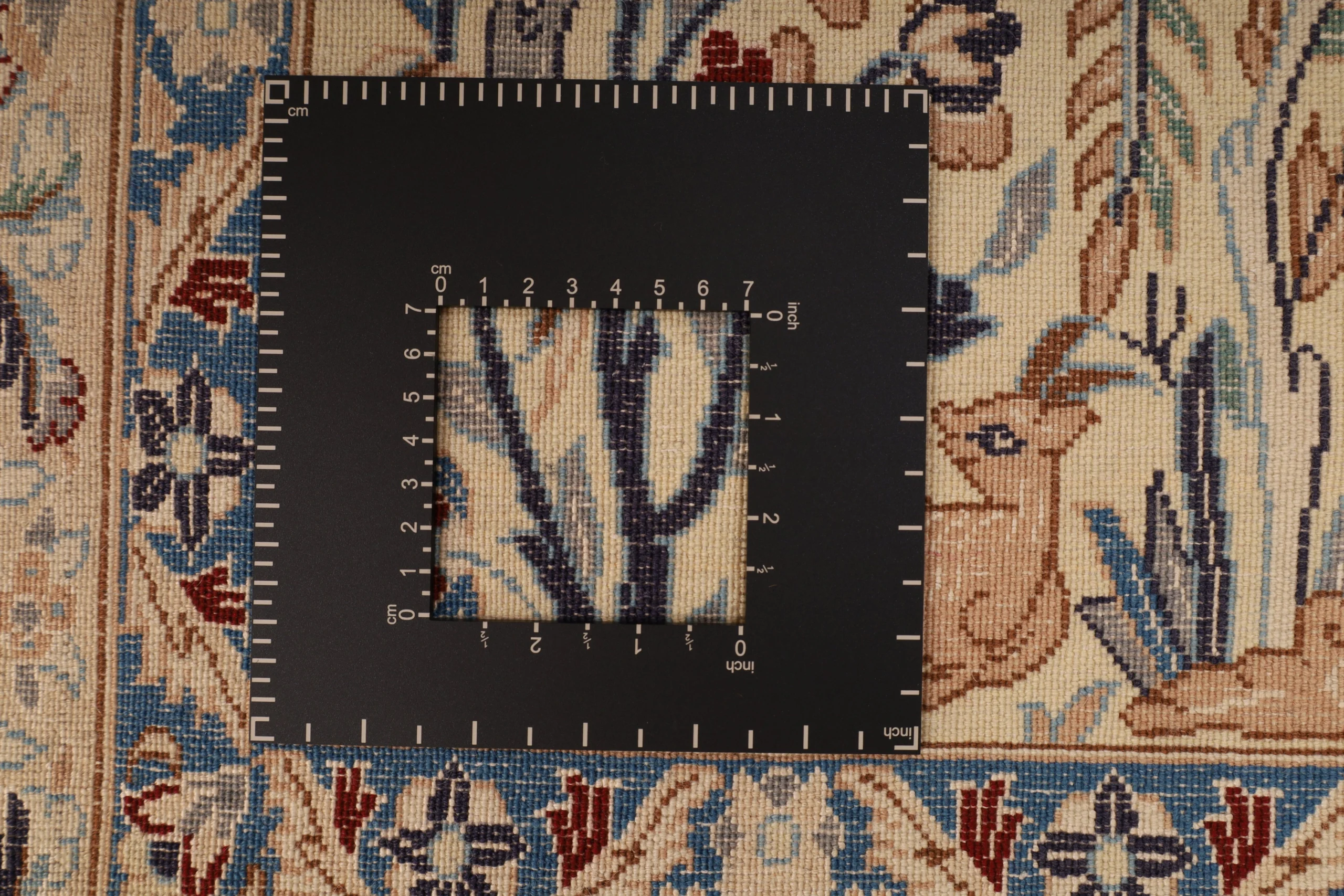 Nain Persian Rug 196 × 128 cm, Wool, hand-knotted