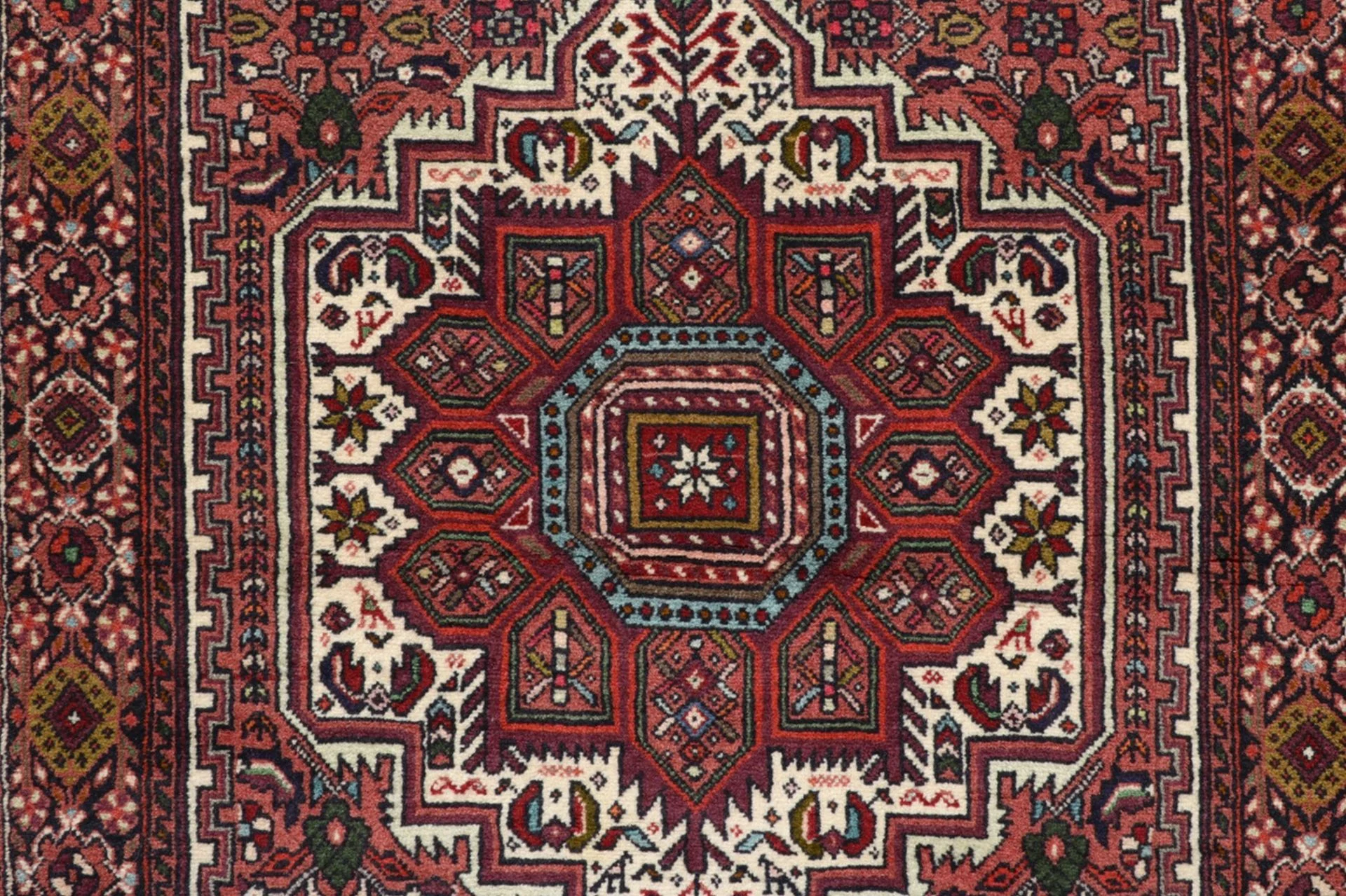 Hand-Knotted Wool Persian Rug, 78 × 292 cm