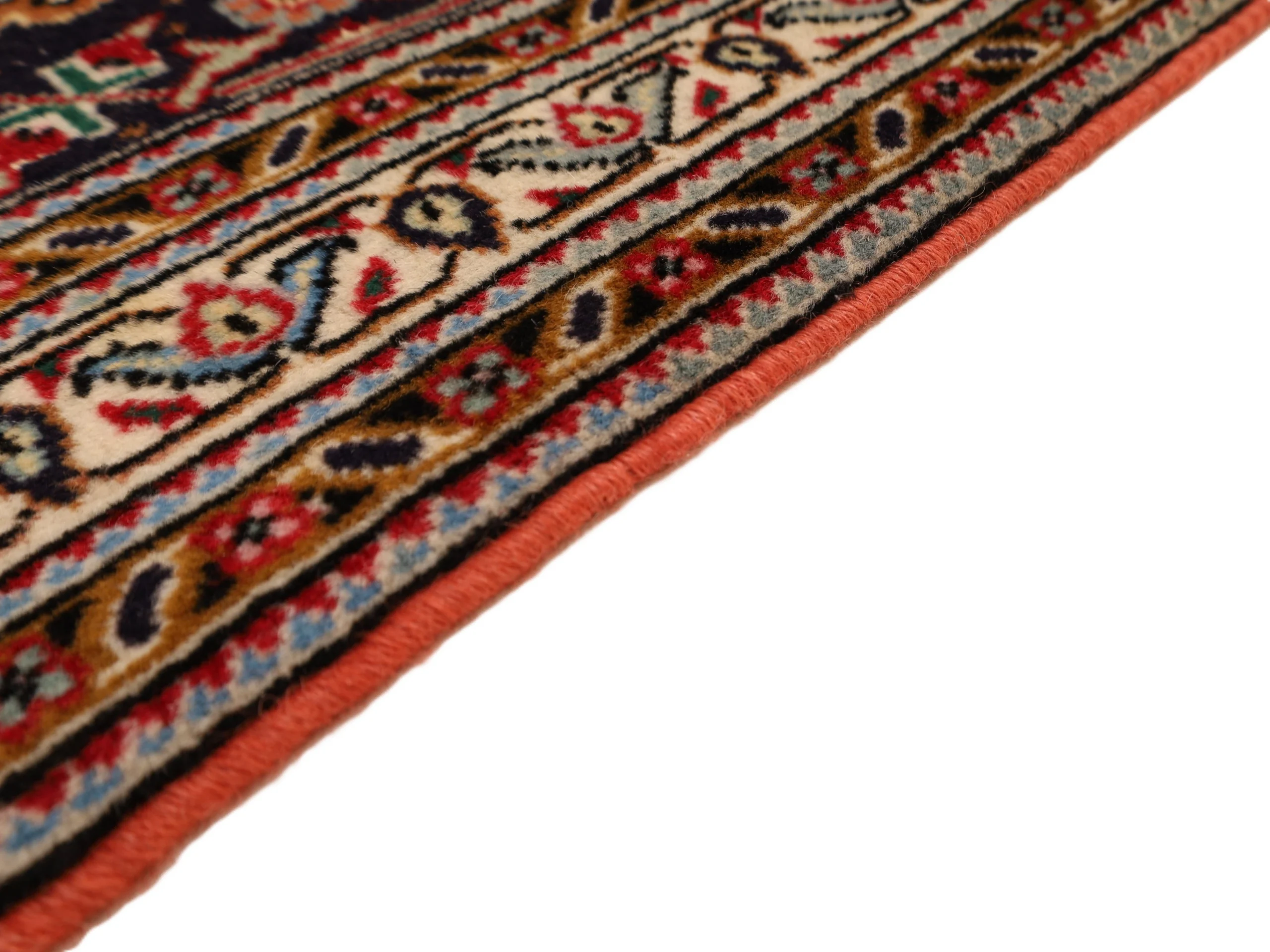 Tabriz Persian Rug — hand-knotted, 211 × 194 cm, Wool