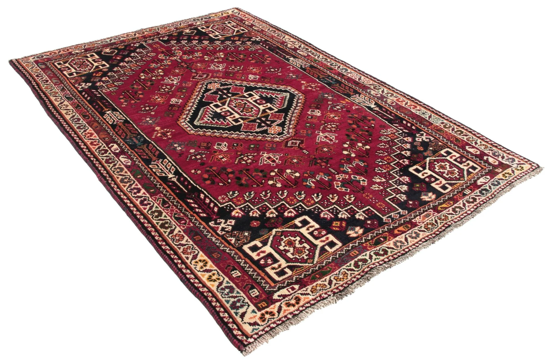 Qashqai Persian Rug 120 × 175 cm, Wool, hand-knotted