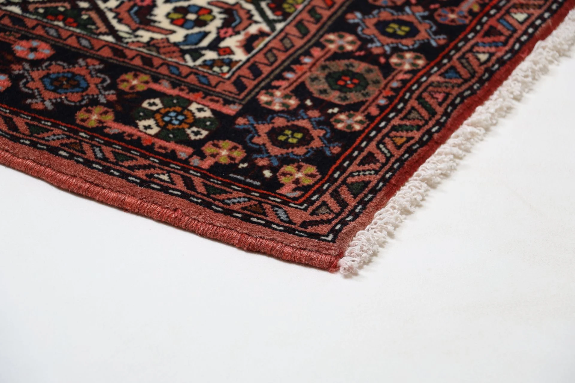 Hand-Knotted Wool Persian Rug, 80 × 410 cm