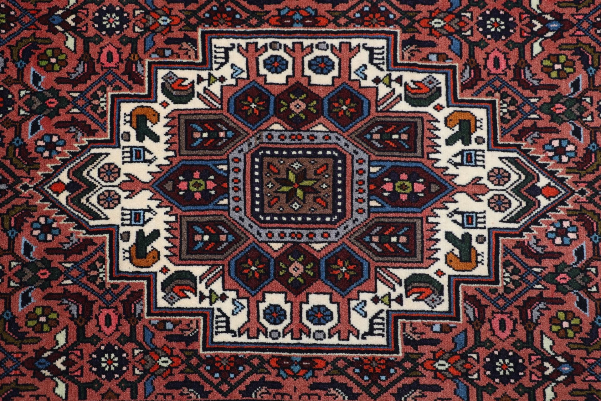 Hand-Knotted Wool Persian Rug, 80 × 410 cm