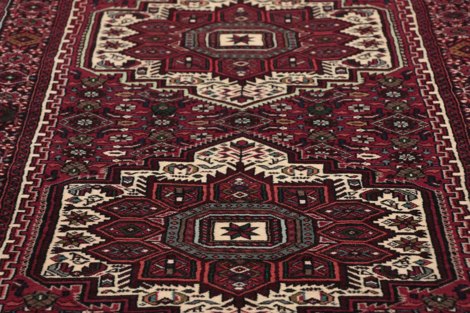 Persian Rug 85 × 300 cm, Wool, hand-knotted